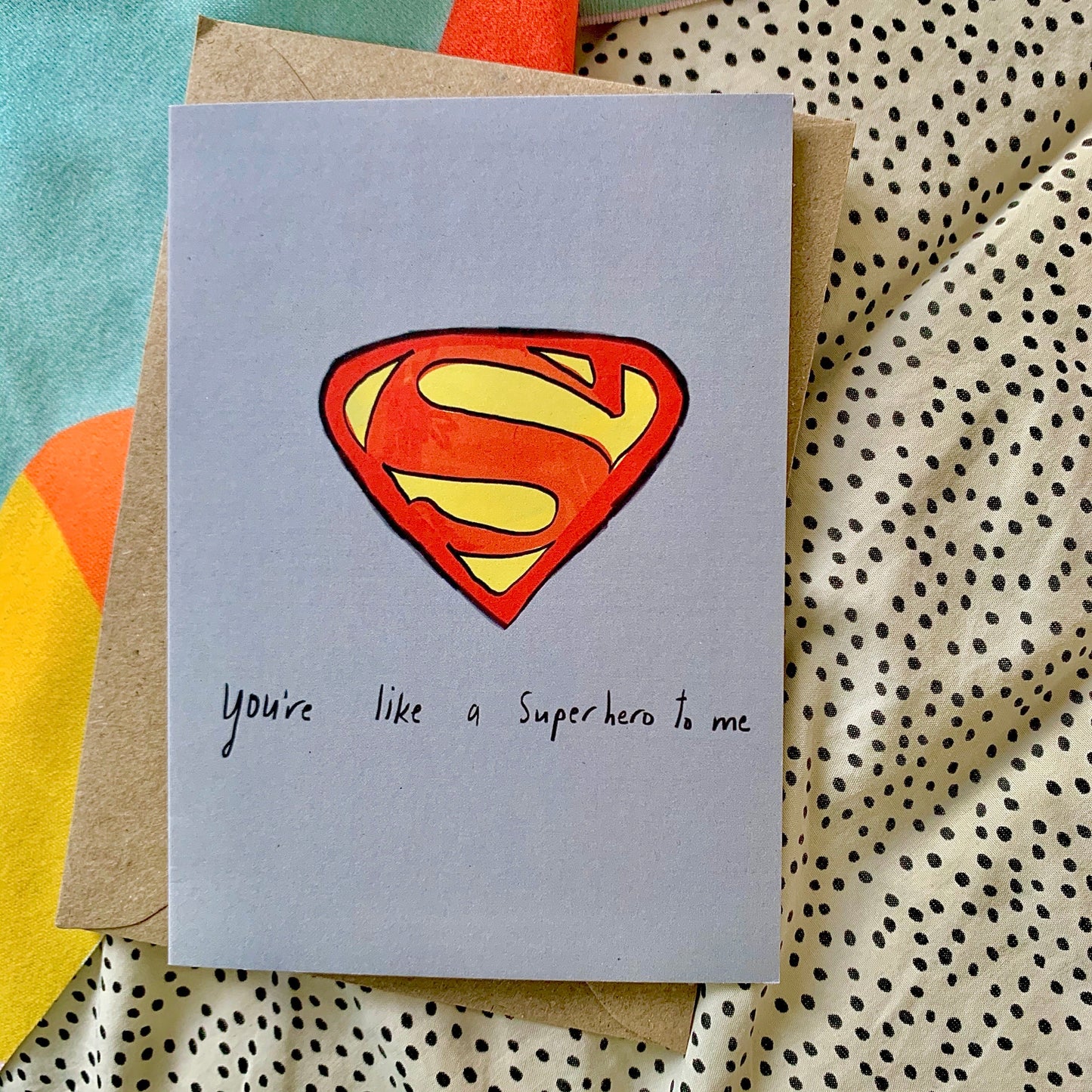 Superhero card