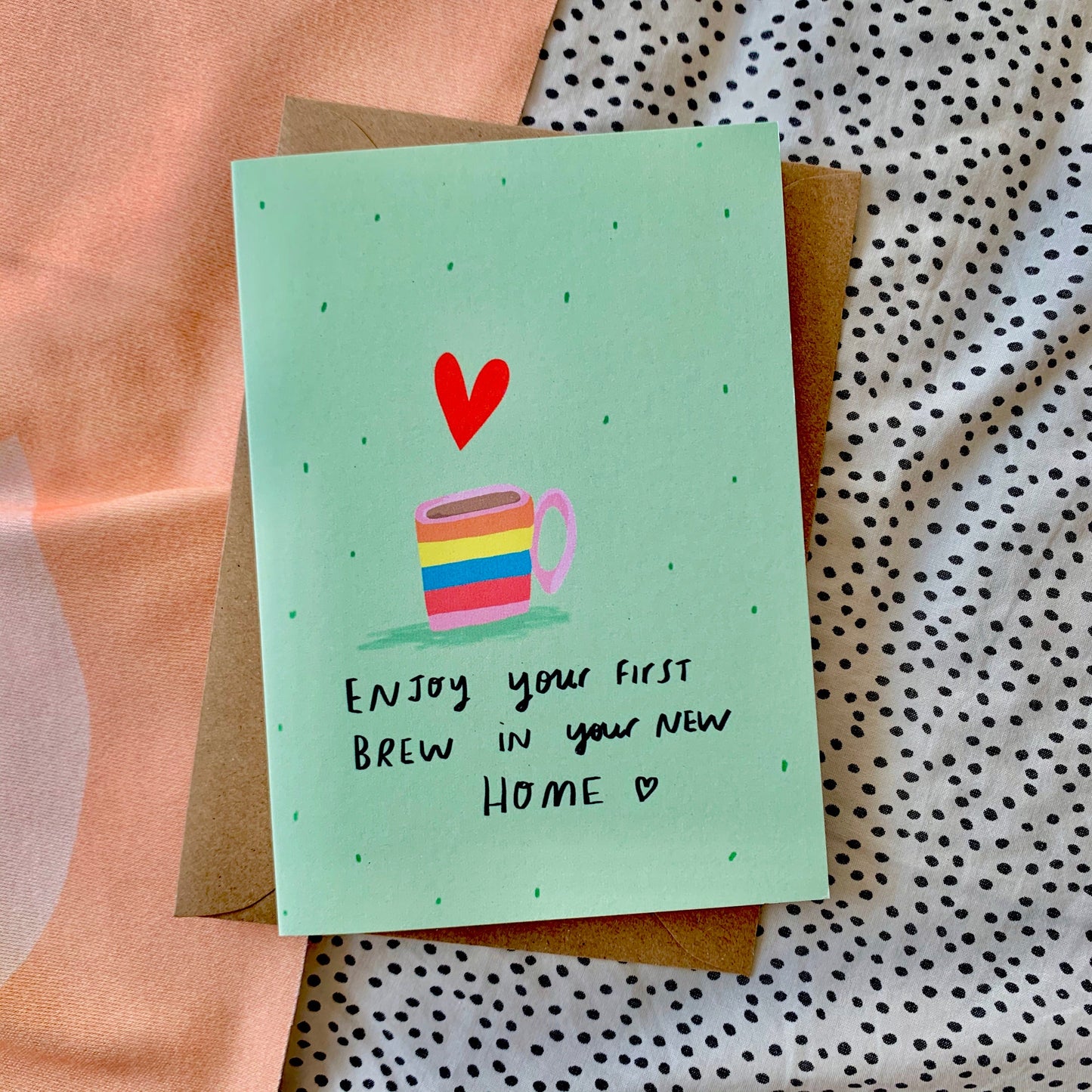 Brew in new home card