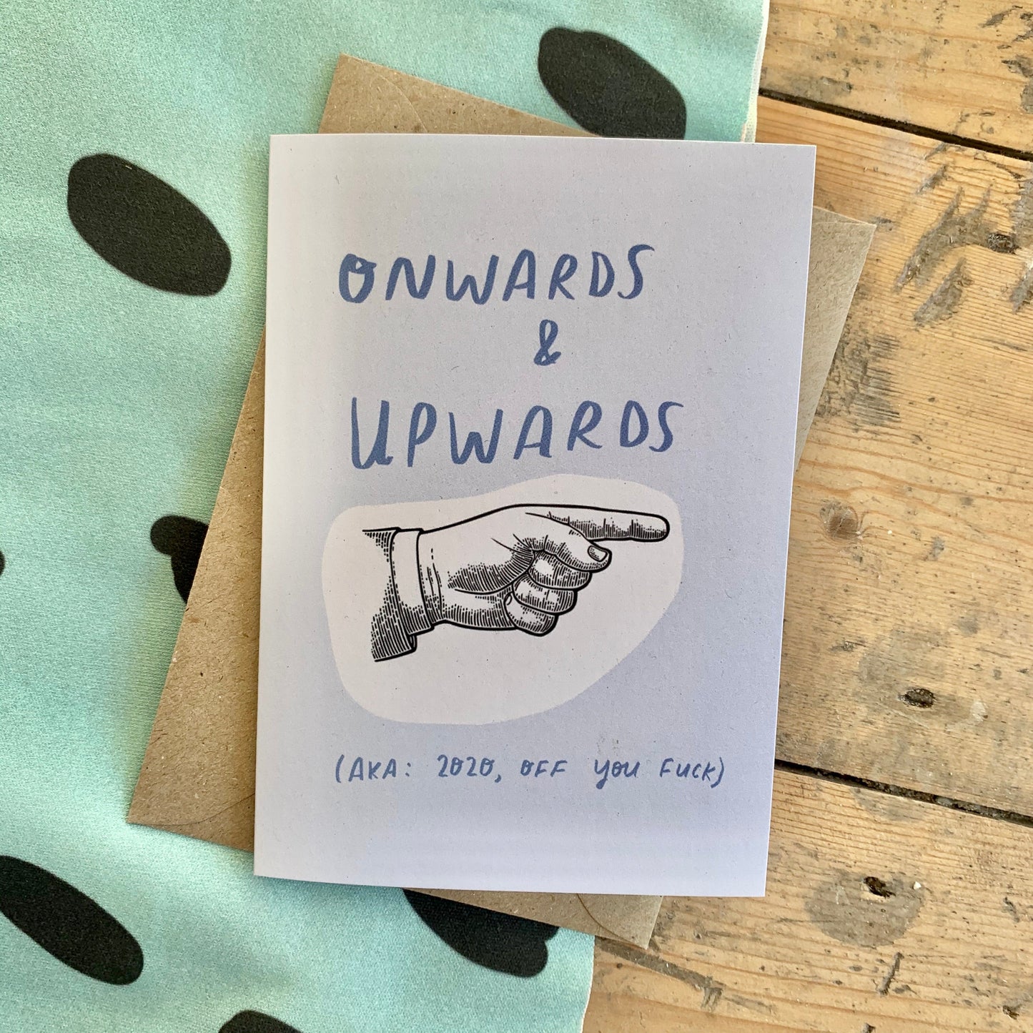 Onwards & Upwards card