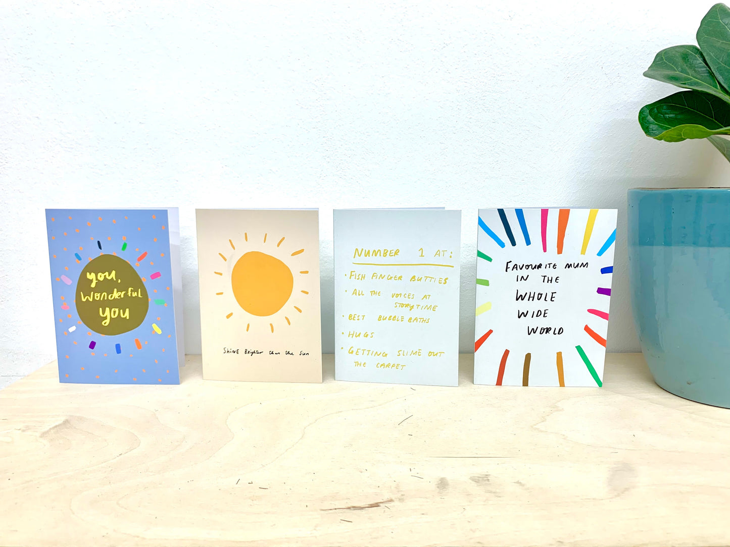 Favourite mum in the world card