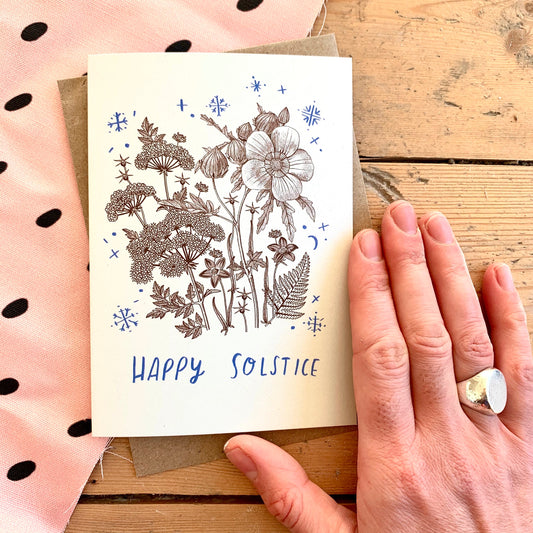 Happy Solstice card