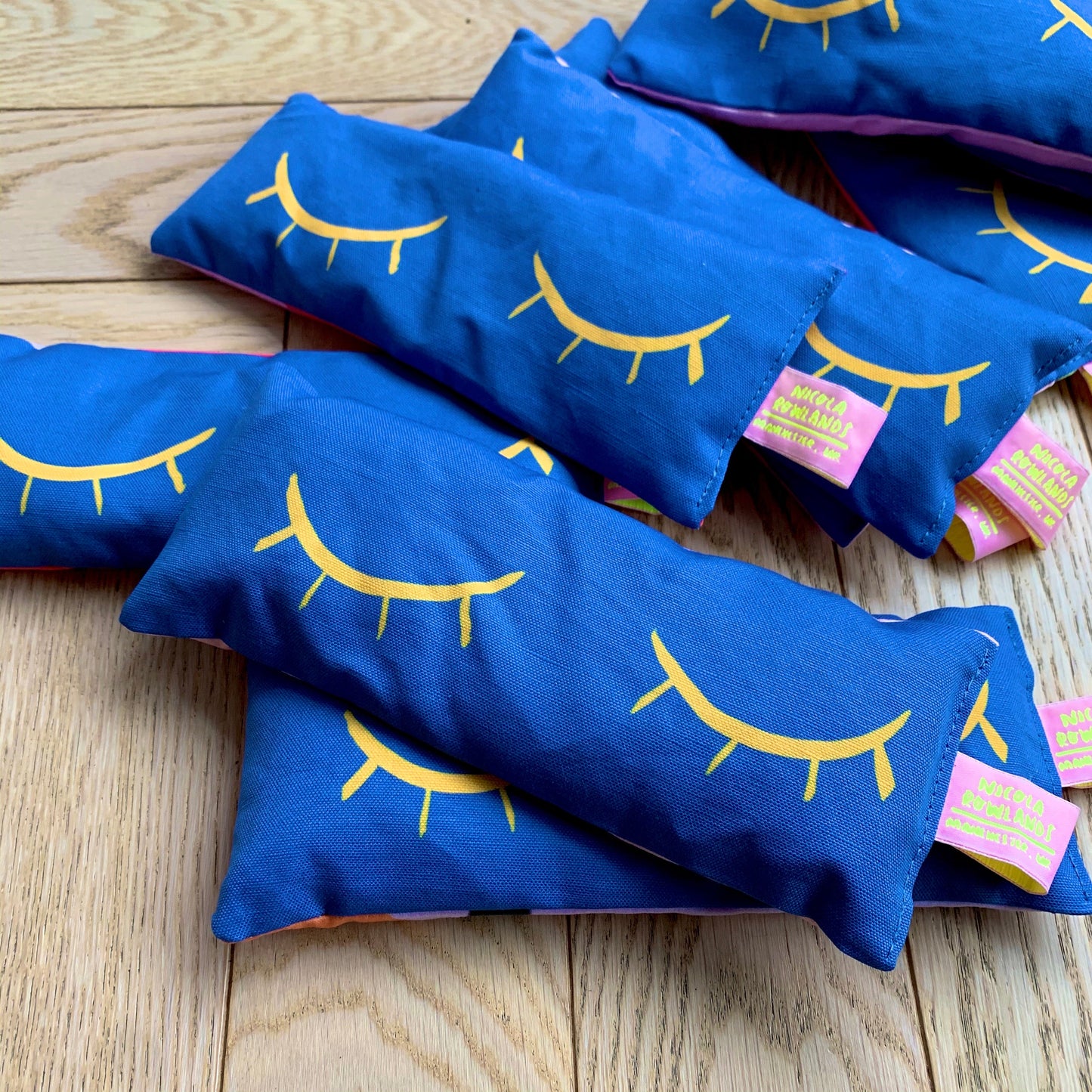 Handmade Lavender Bag: cool blue eyes