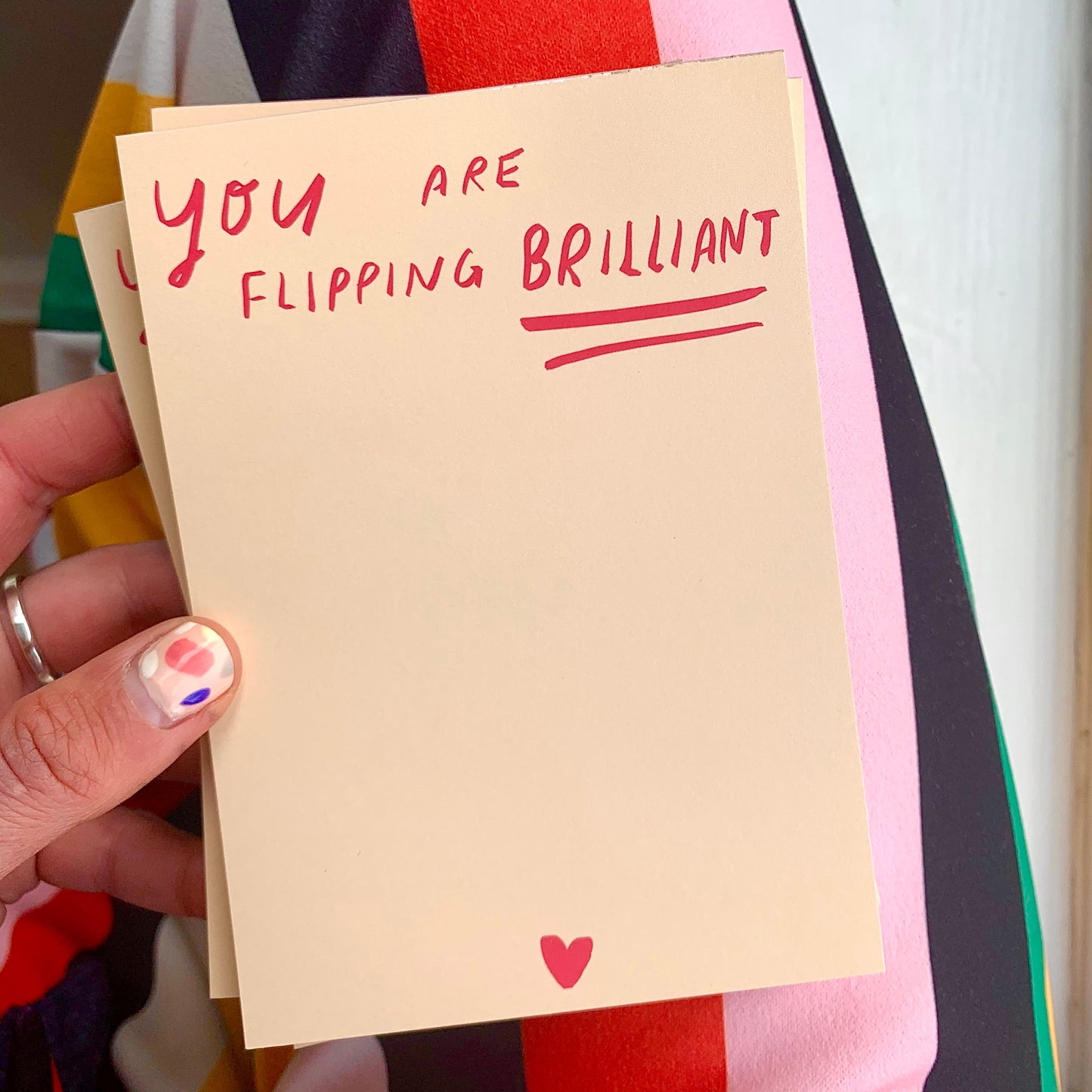 Desk Jotter: You are flipping brilliant