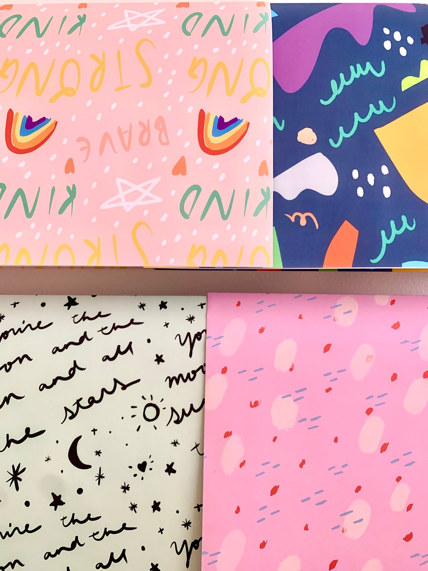 Giftwrap designed by Nicola Rowlands