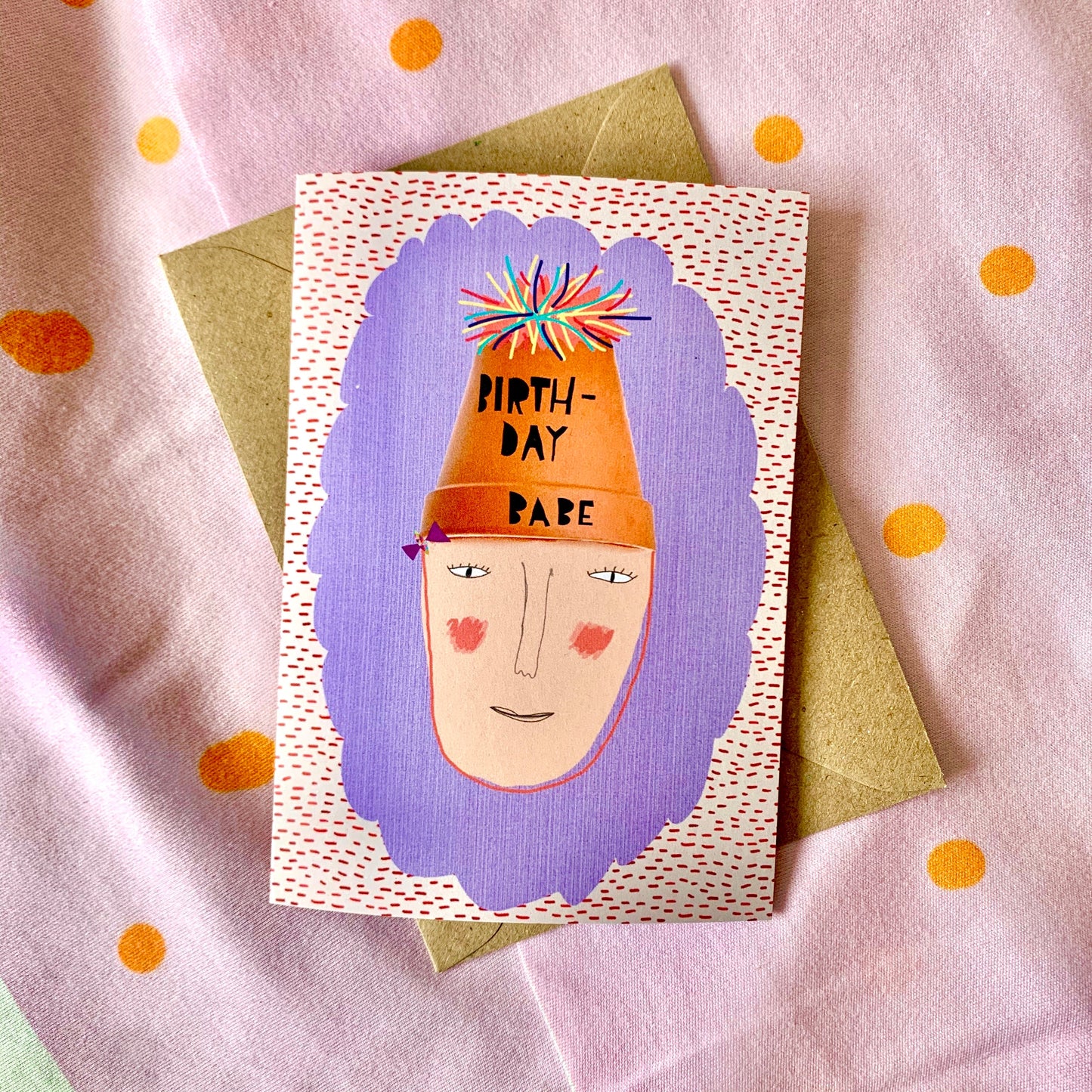 Birthday Babe card