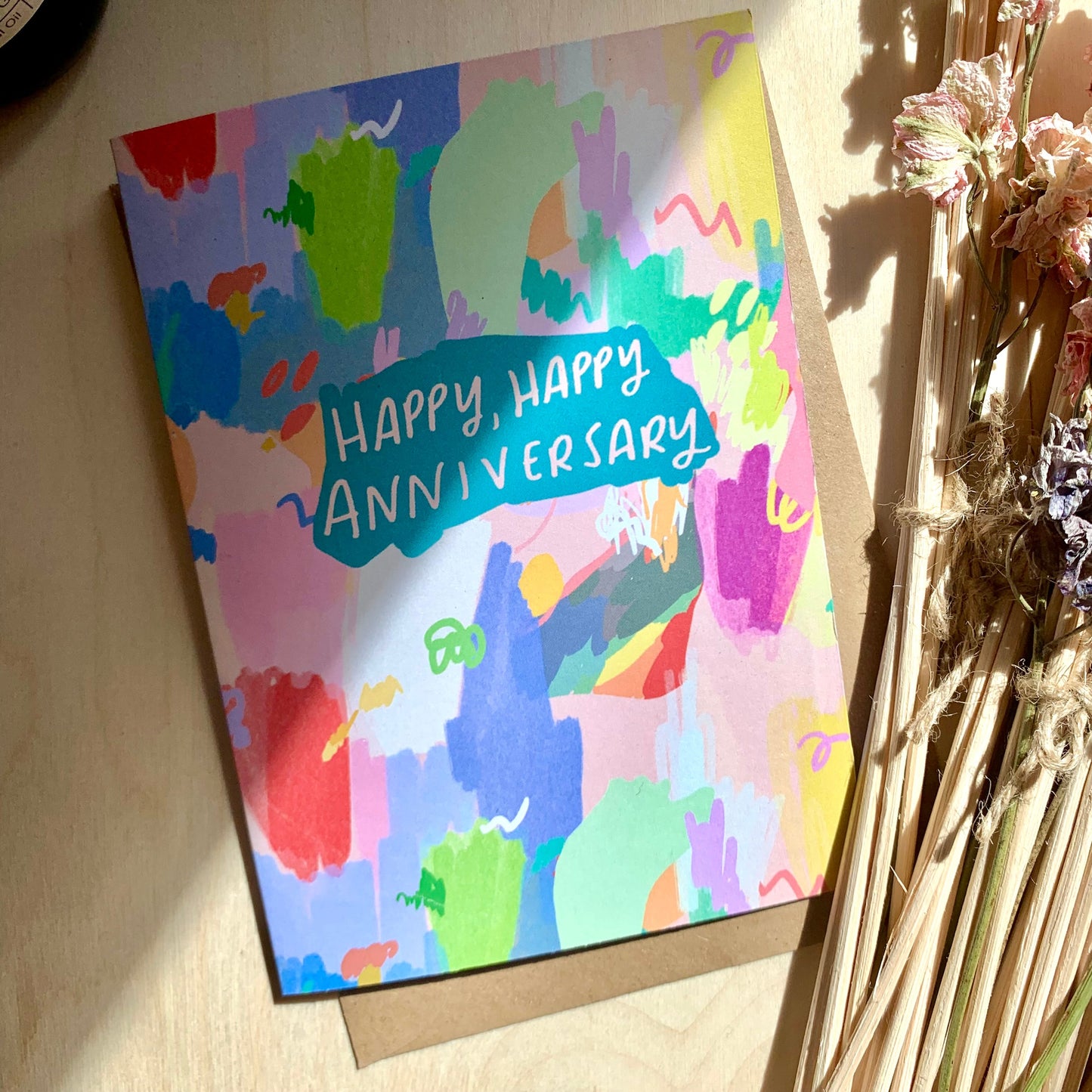 Happy, Happy Anniversary card