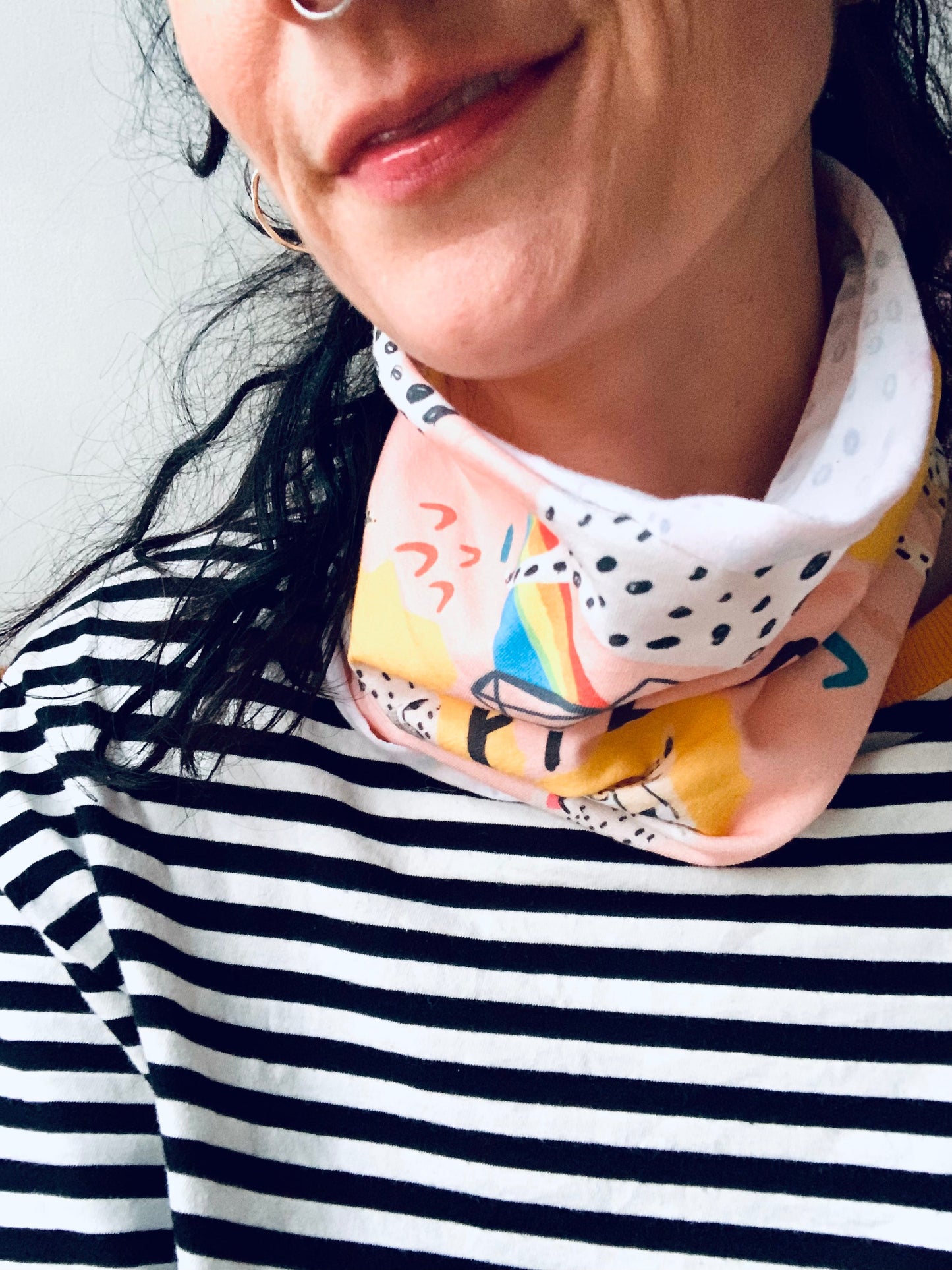 Jersey fabric snood