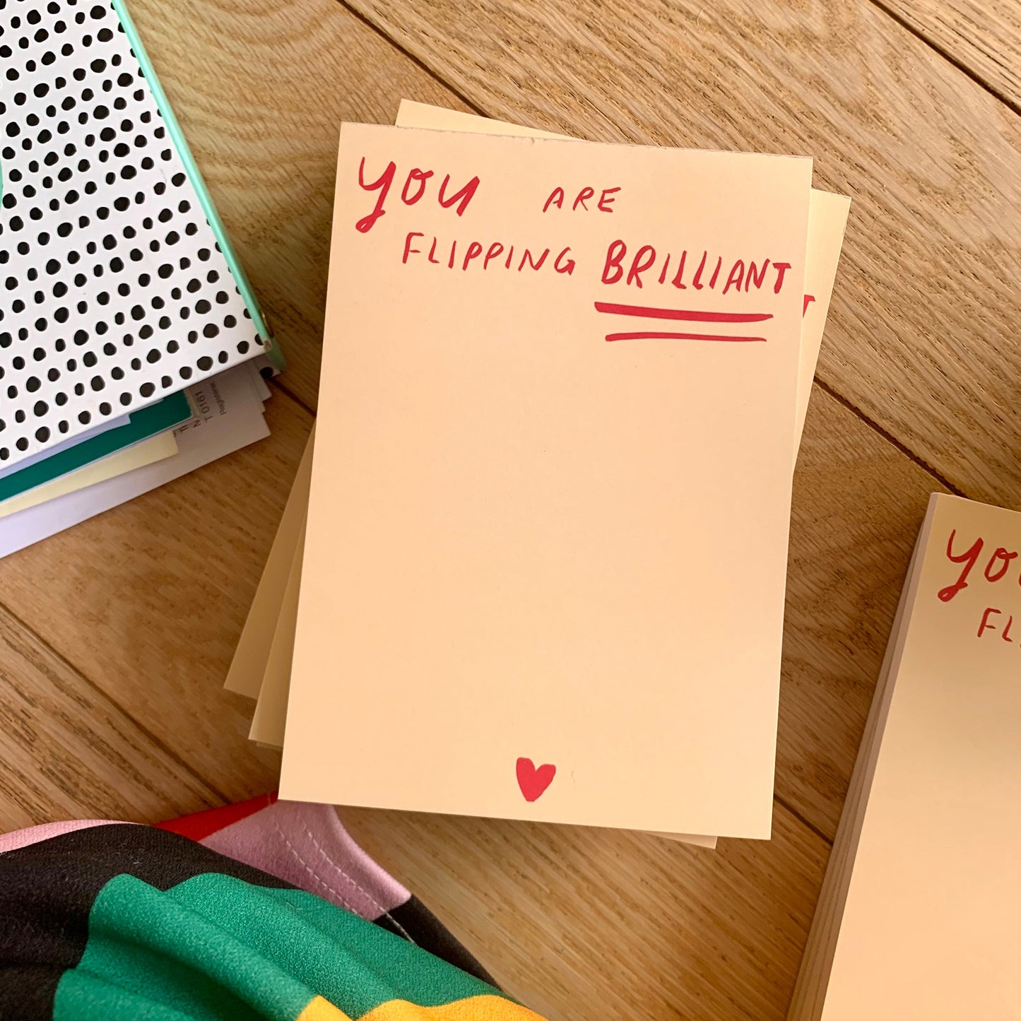 Desk Jotter: You are flipping brilliant