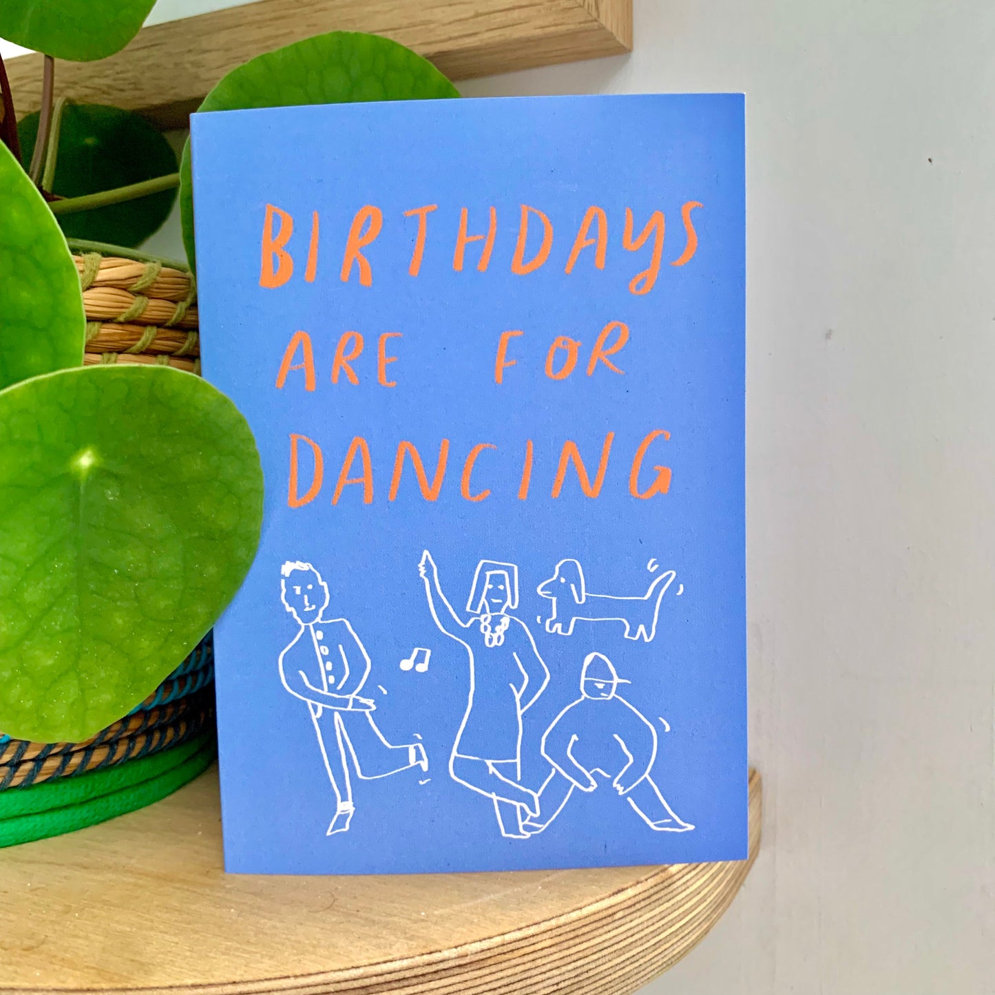 Birthdays are for Dancing greeting card