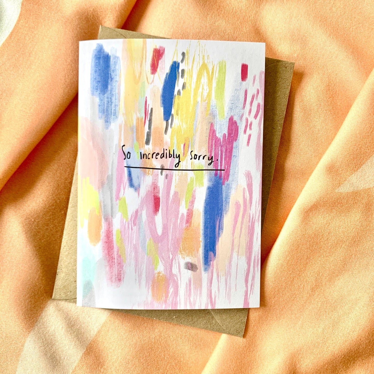 So Incredibly Sorry card