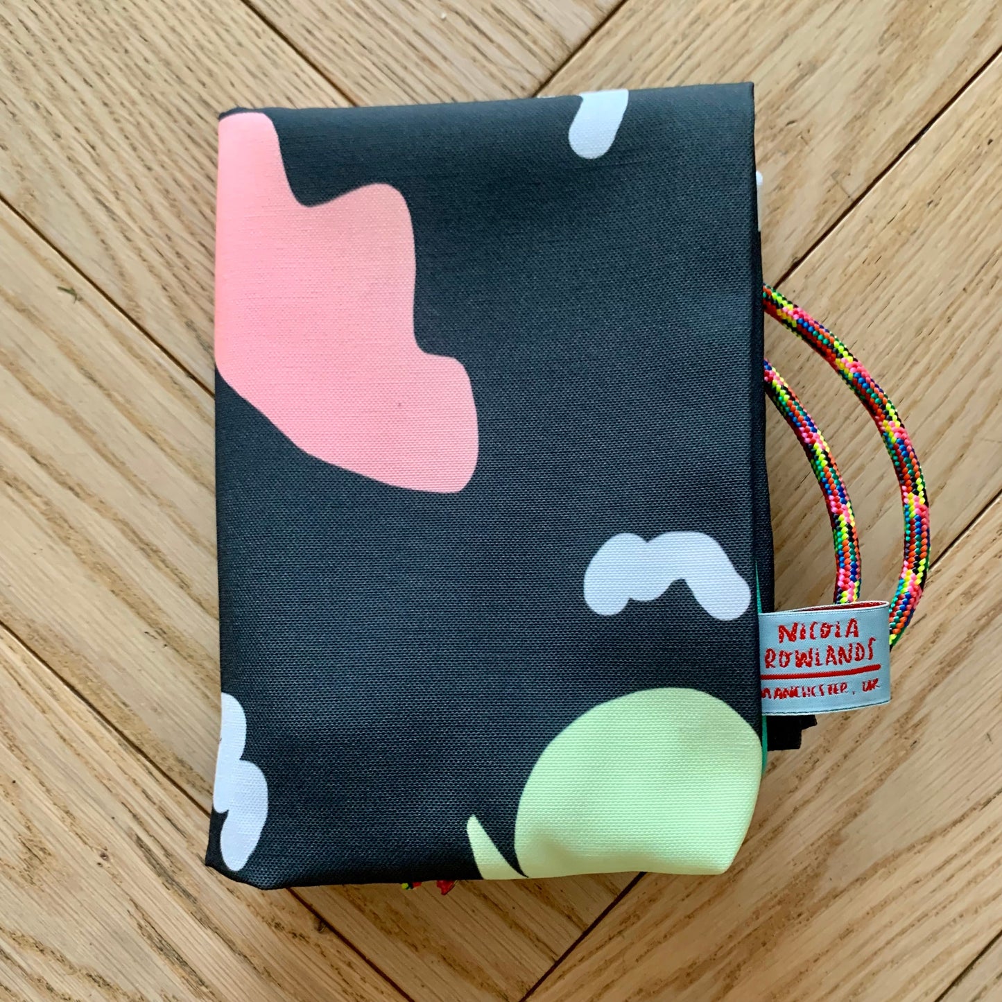 Totally Rad rope drawstring bag