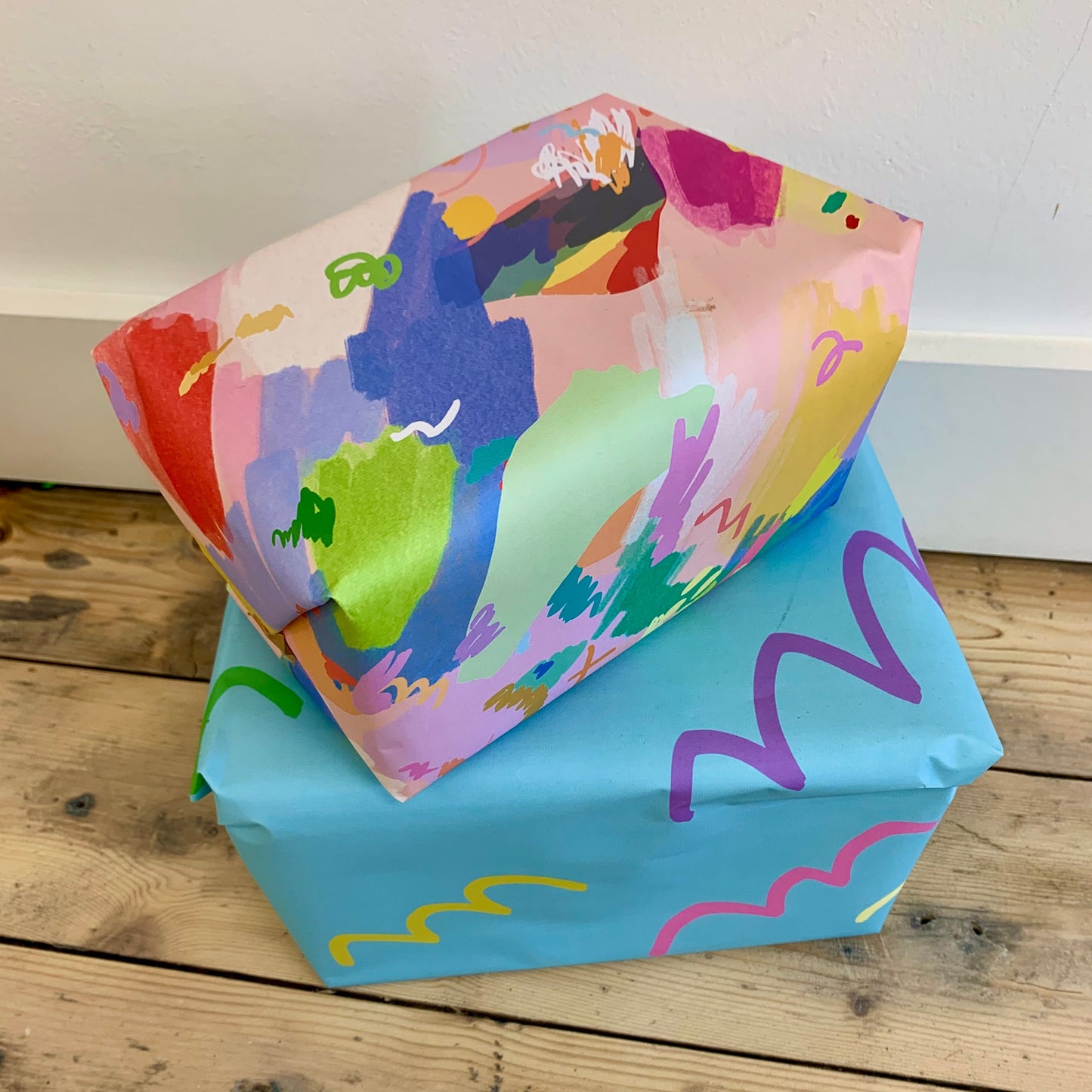 Giftwrap designed by Nicola Rowlands