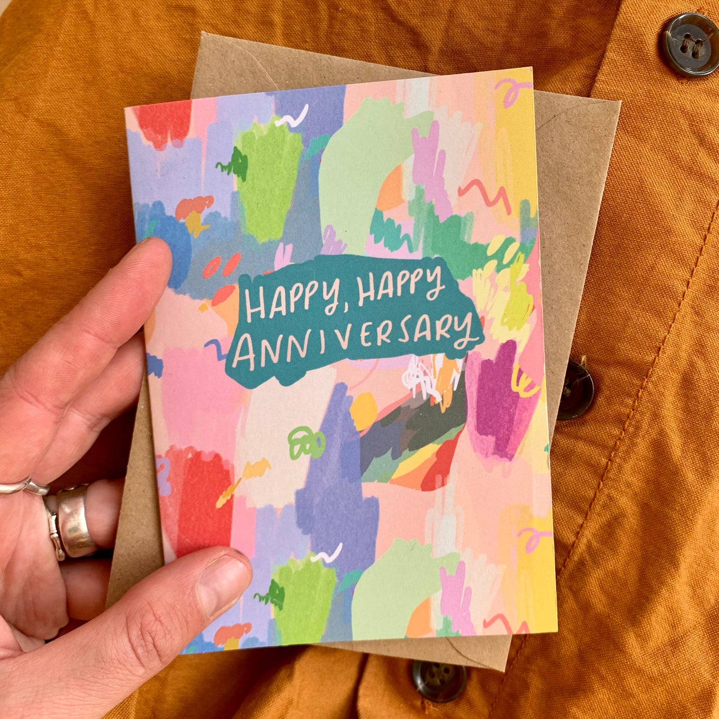 Happy, Happy Anniversary card
