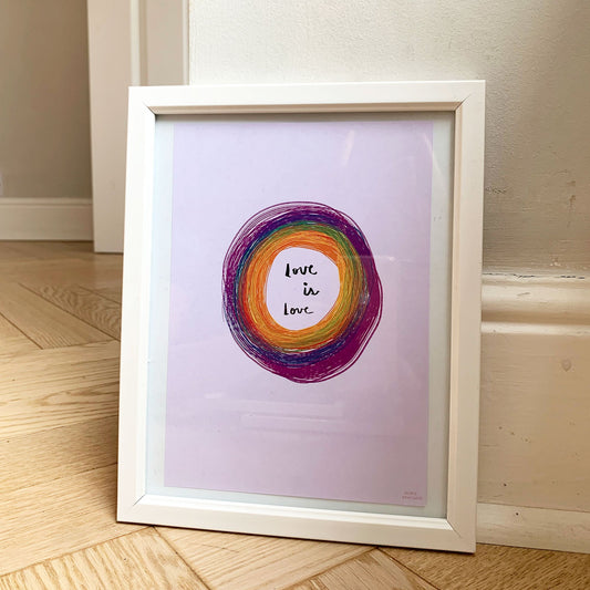 Love is love print
