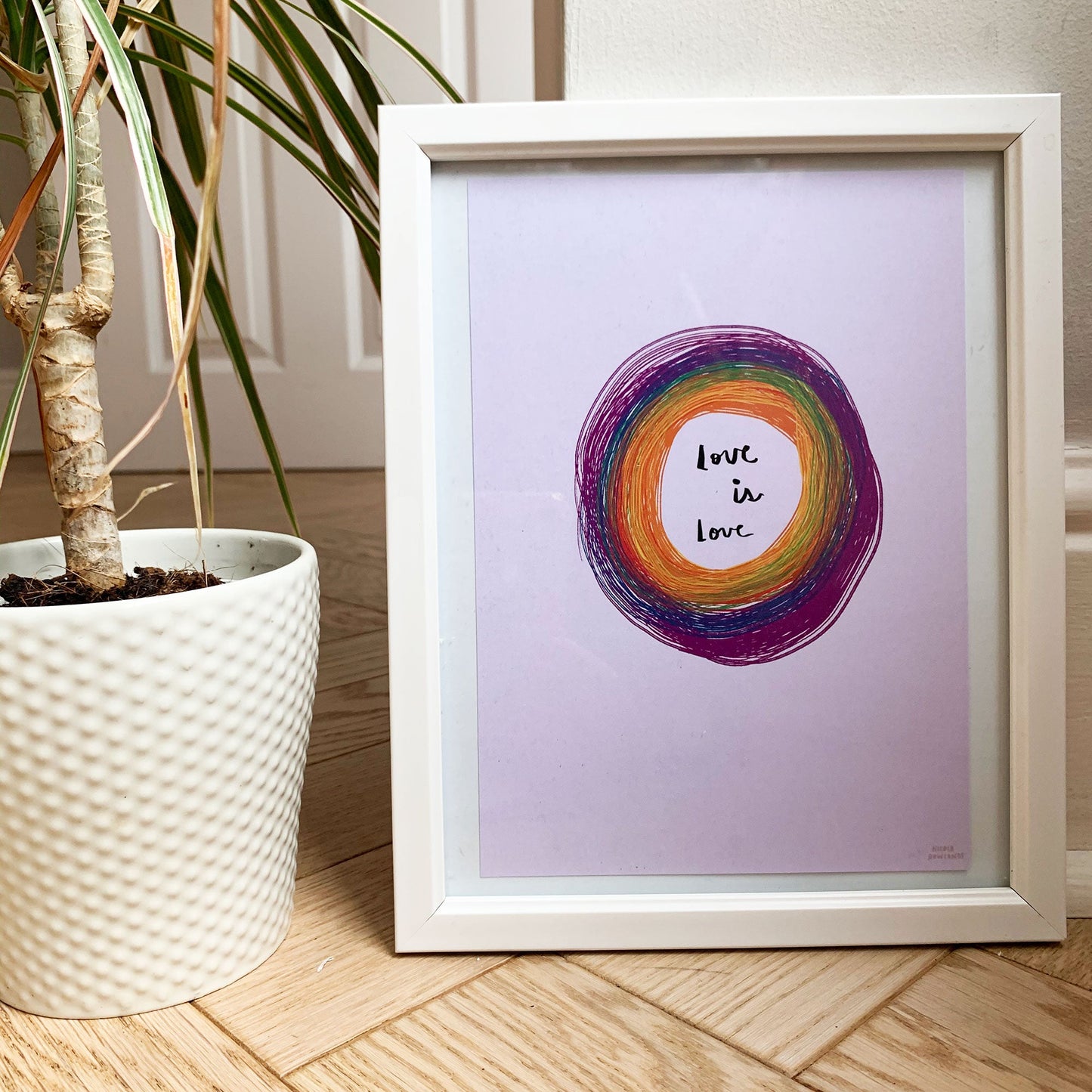 Love is love print