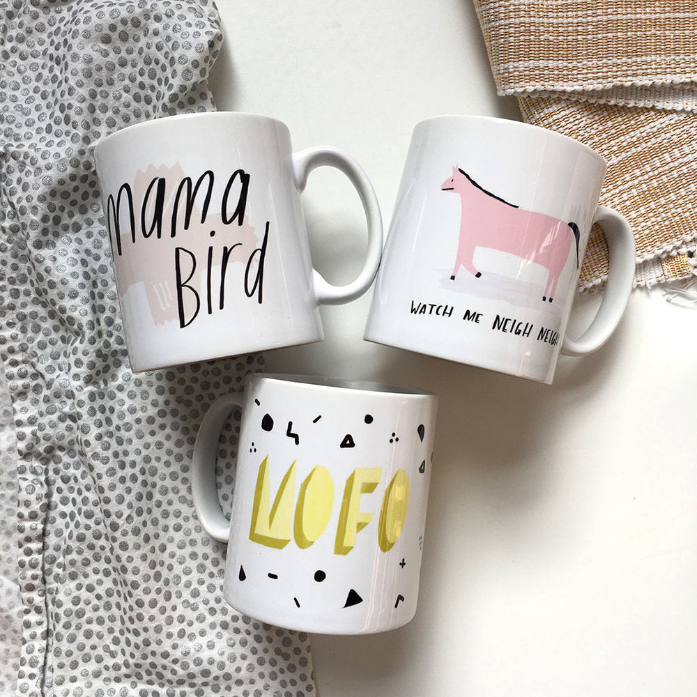 Mama Bird mug