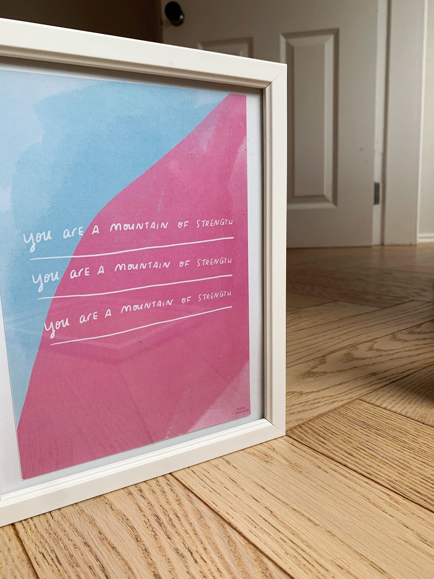 Mountain of Strength art print