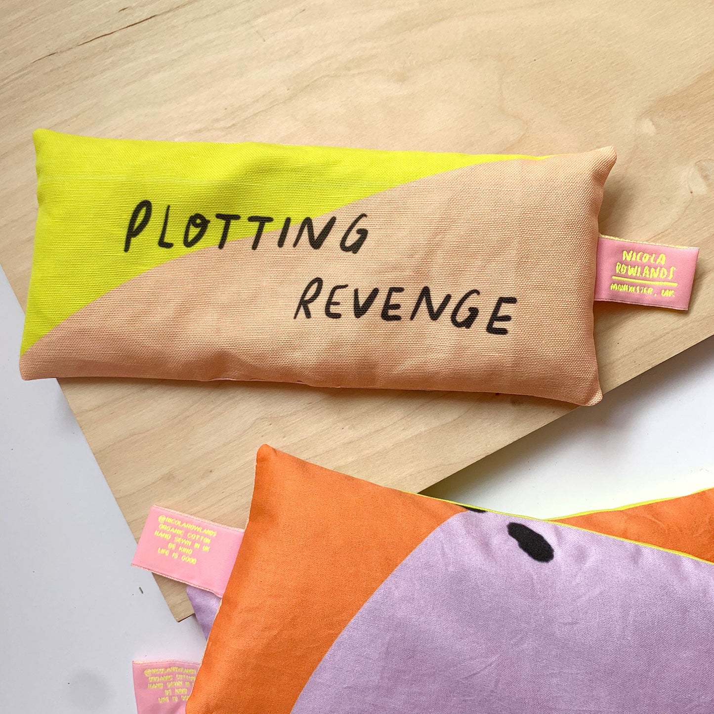 Handmade Lavender Bag: PLOTTING REVENGE