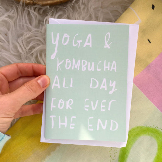 YOGA FOREVER card