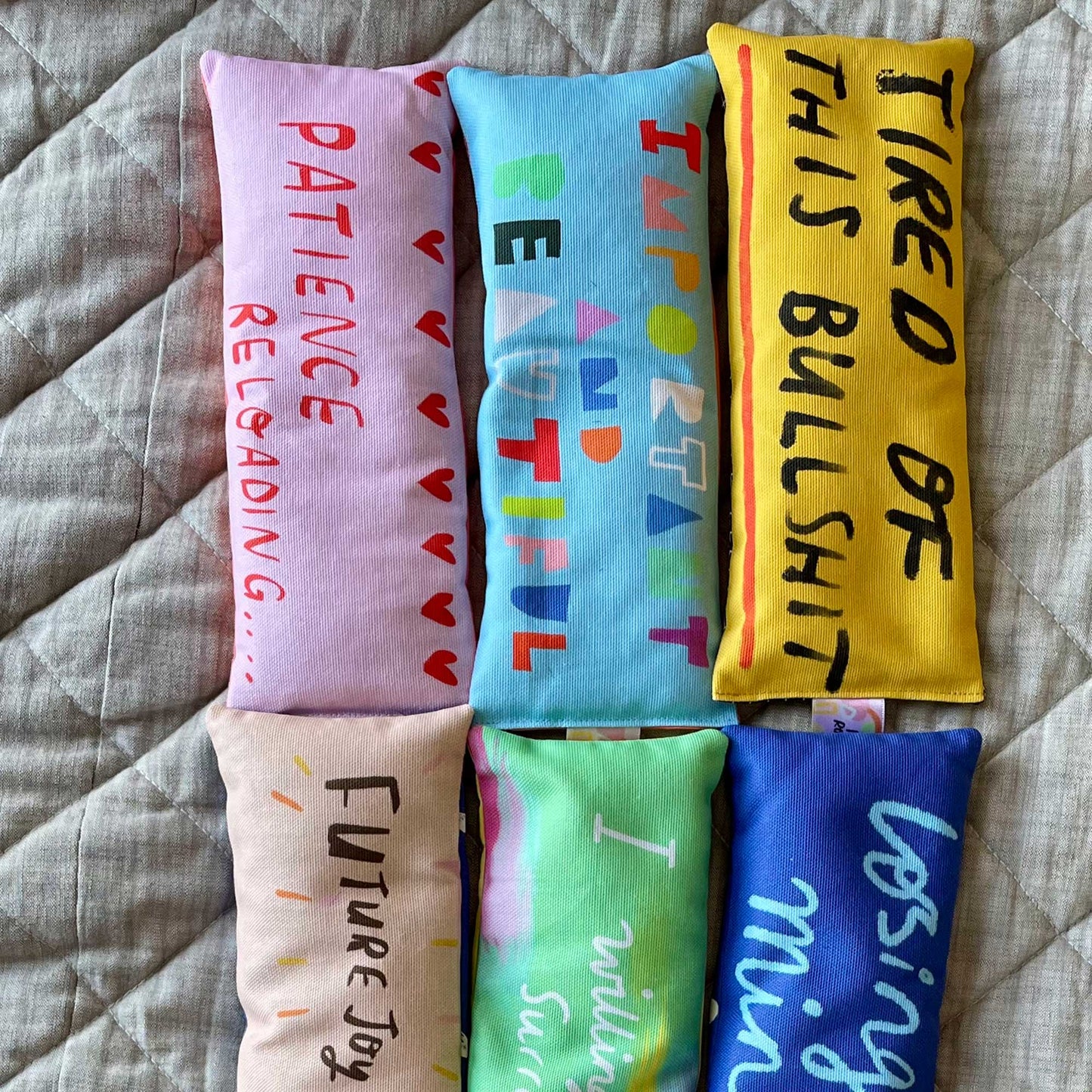I willingly surrender Handmade Lavender Bag: for zen, meditation deep sleep and yoga