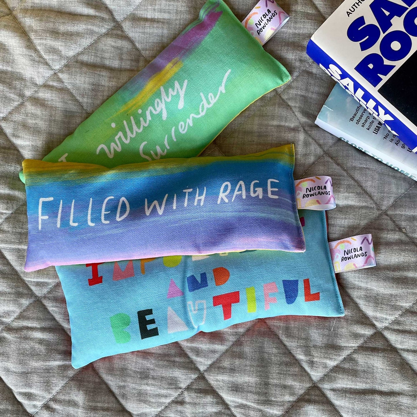 I willingly surrender Handmade Lavender Bag: for zen, meditation deep sleep and yoga