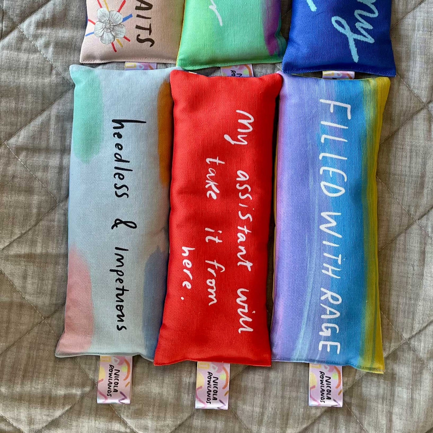 heedless & impetuous Handmade Lavender Bag: for zen, meditation deep sleep and yoga