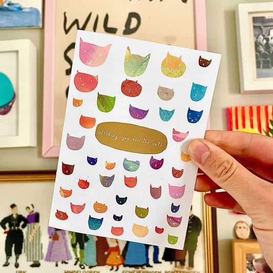 All the Cats card