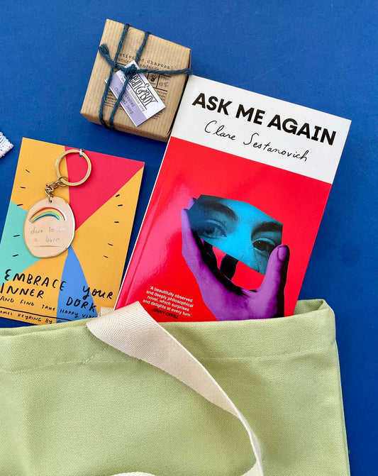 dot books book club: March-April box! Ask Me Again by Clare Sestanovich