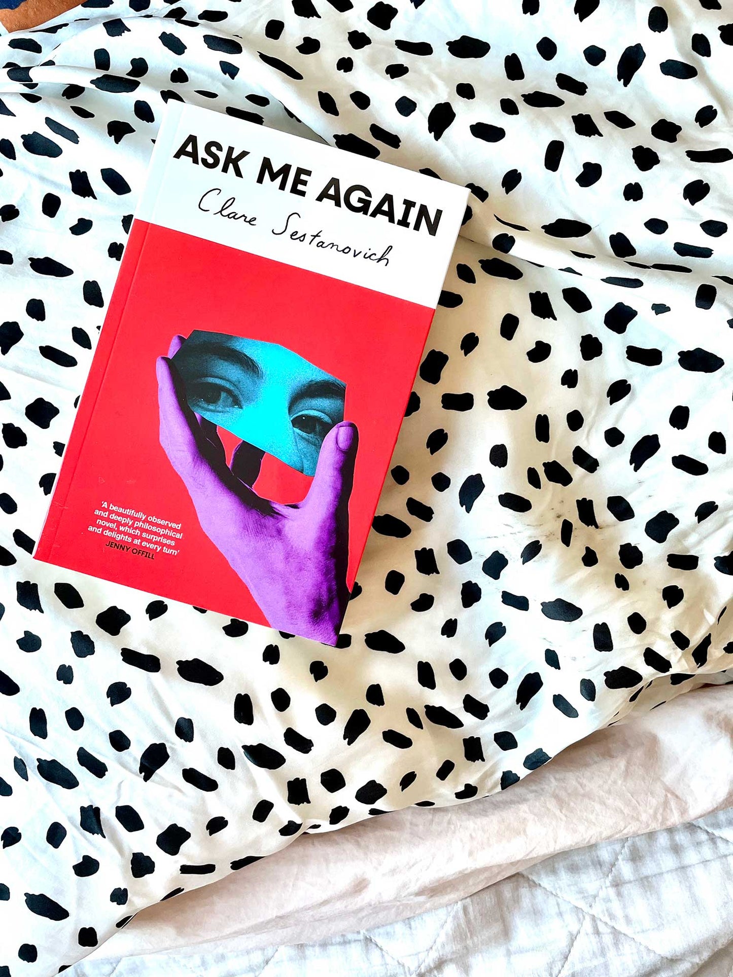 dot books book club: March-April box! Ask Me Again by Clare Sestanovich