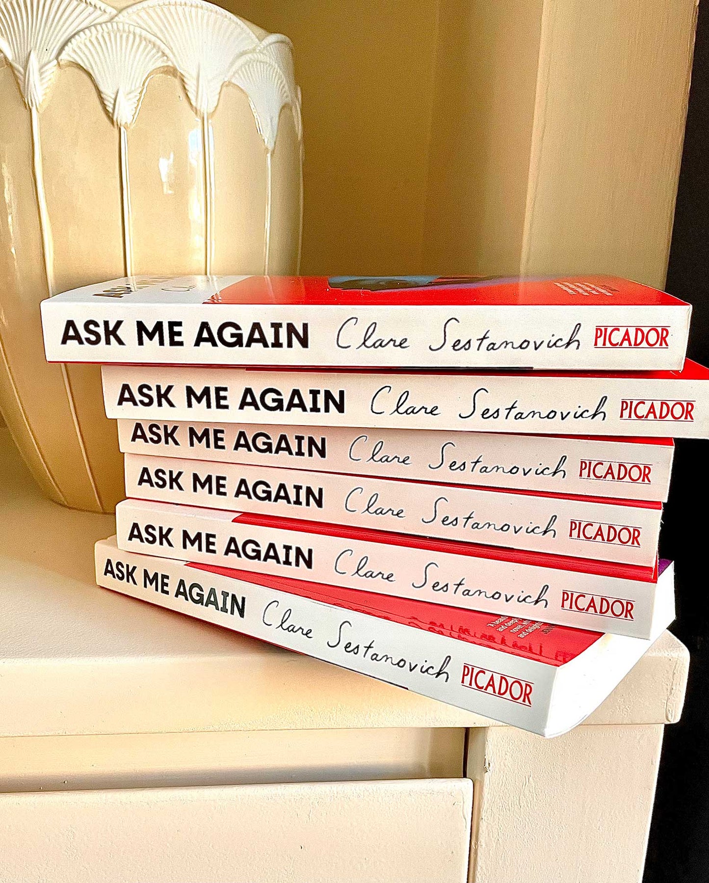 dot books book club: March-April box! Ask Me Again by Clare Sestanovich