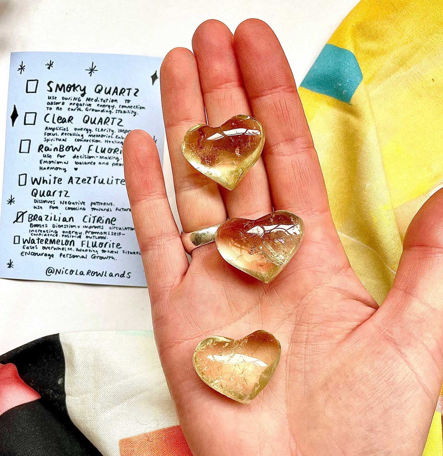 Crystal for making things a little bit better