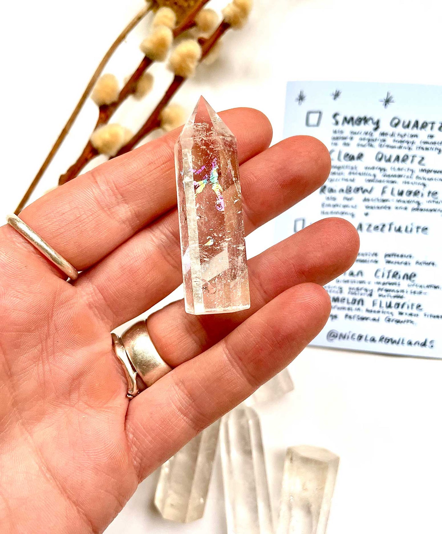 Crystal for making things a little bit better