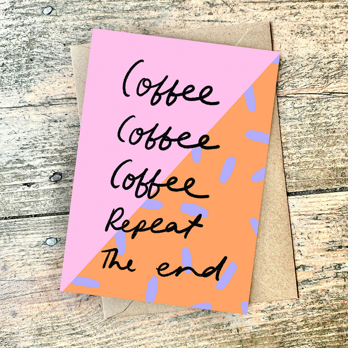 Coffee repeat card