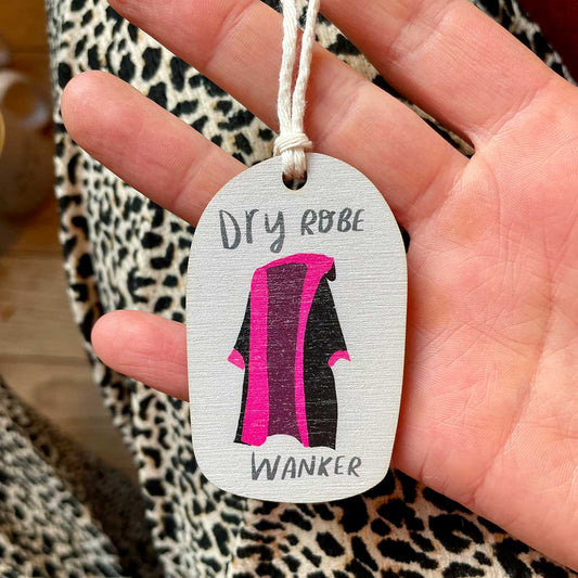 Dry Robe Wanker Christmas tree ornament