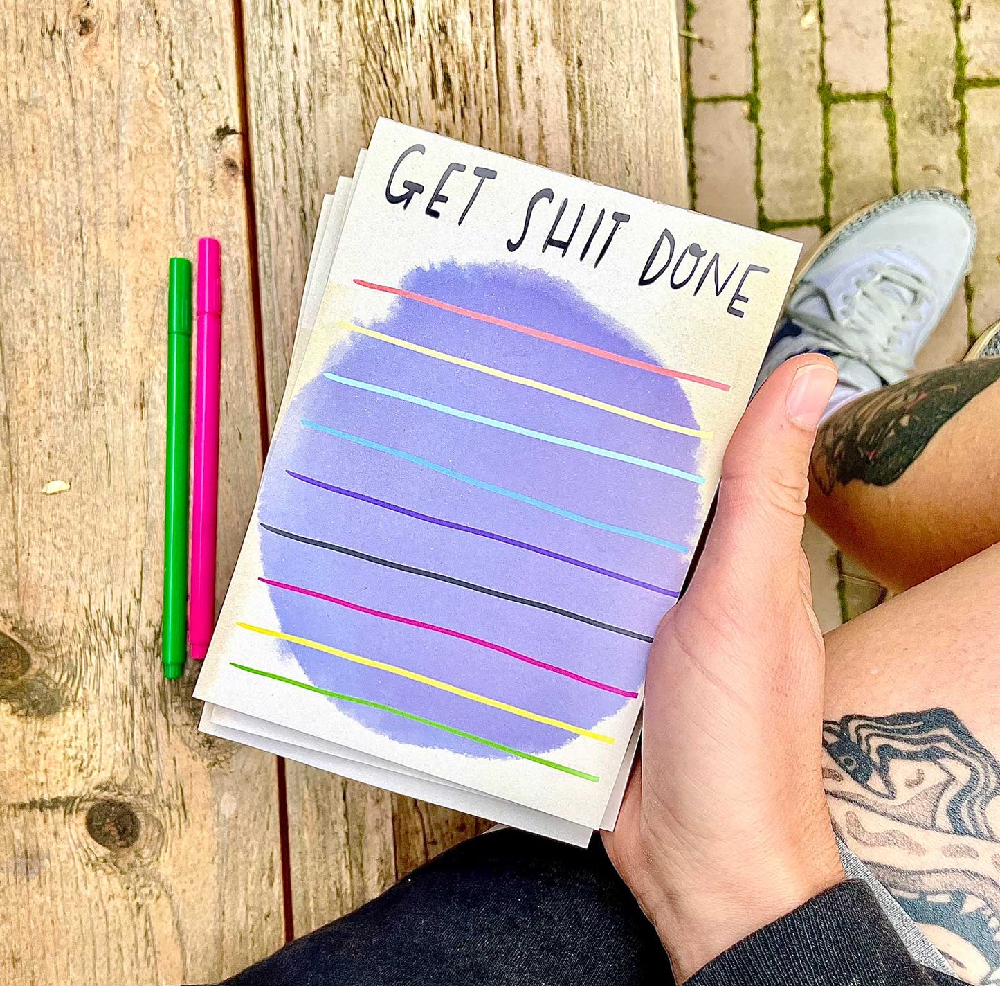 Desk Jotter: Get sh!t done!