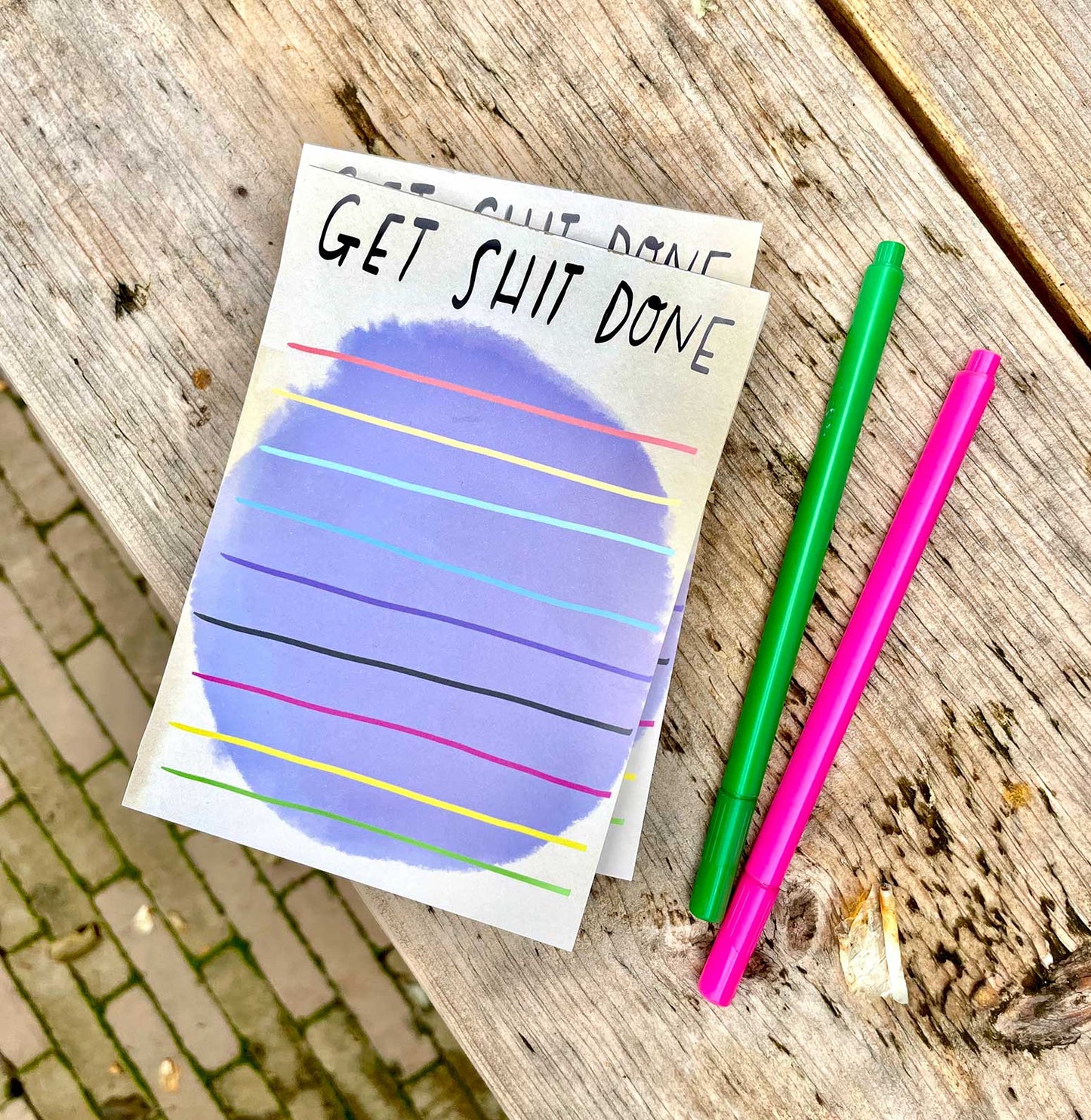 Desk Jotter: Get sh!t done!
