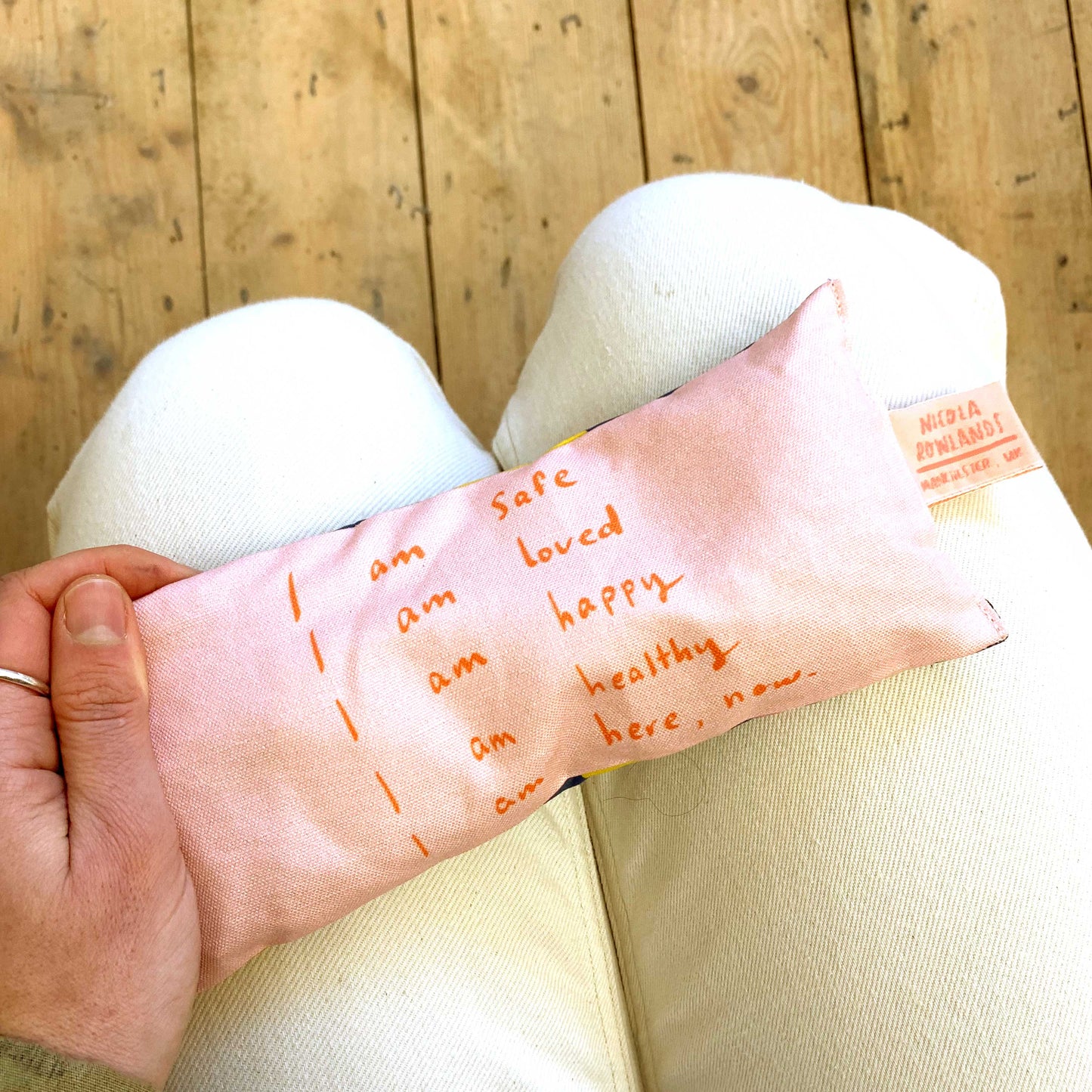 Handmade Lavender Bag: I am safe