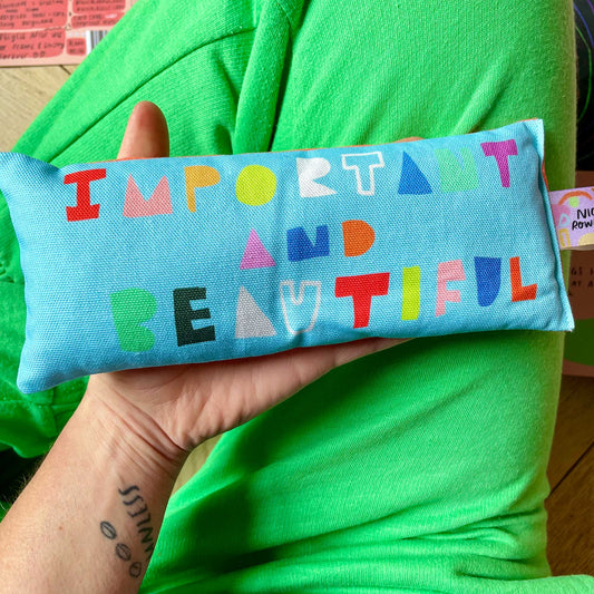 Important and Beautiful Handmade Lavender Bag: for zen, meditation deep sleep and yoga