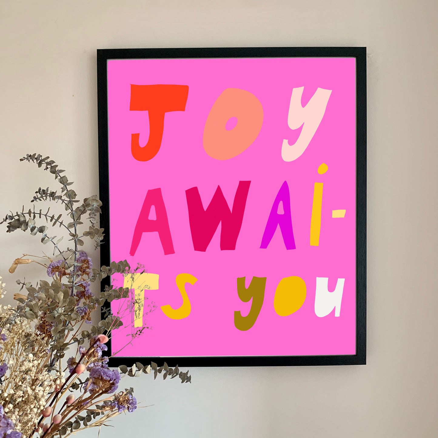 Print: Joy Awaits You