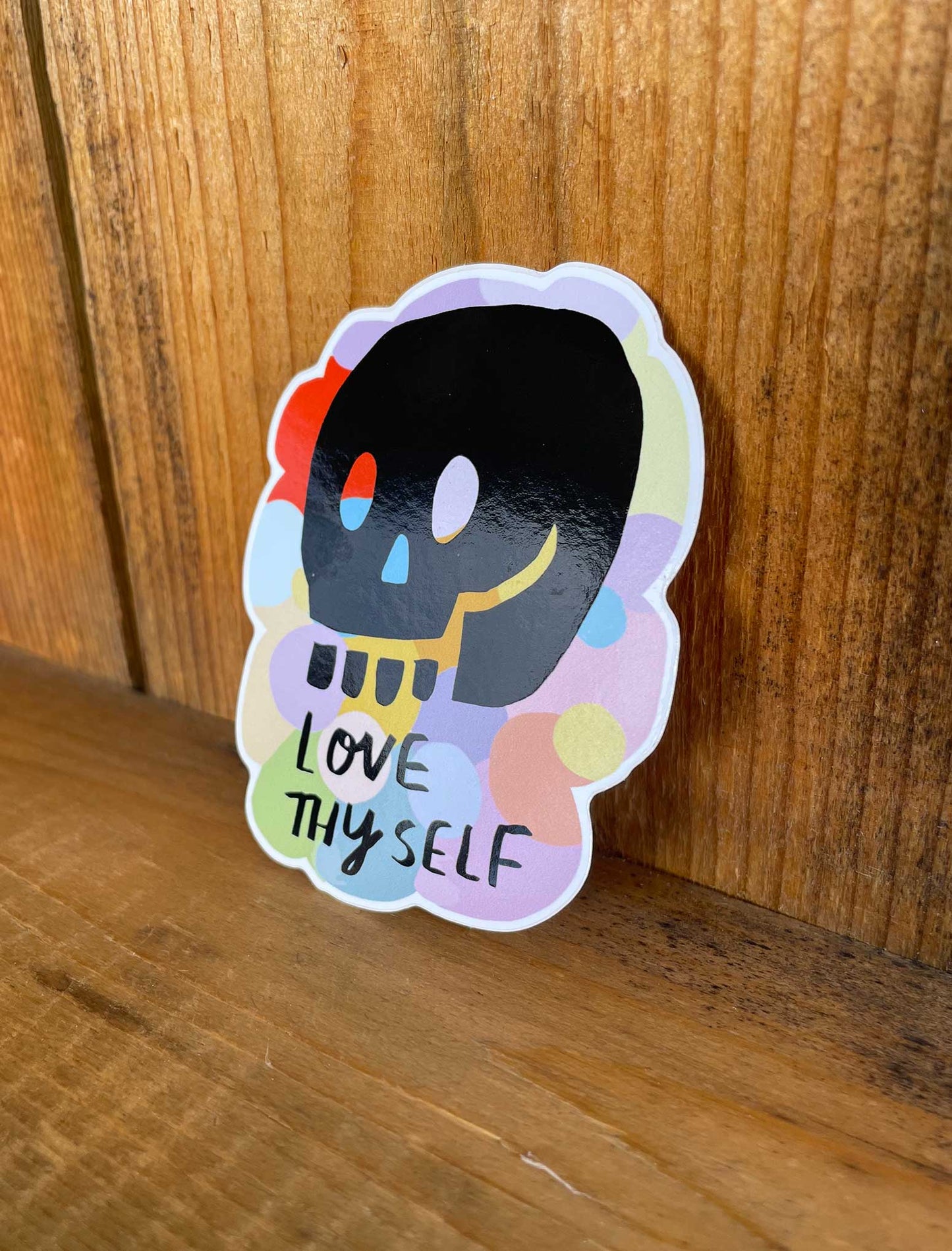 Love thyself vinyl sticker