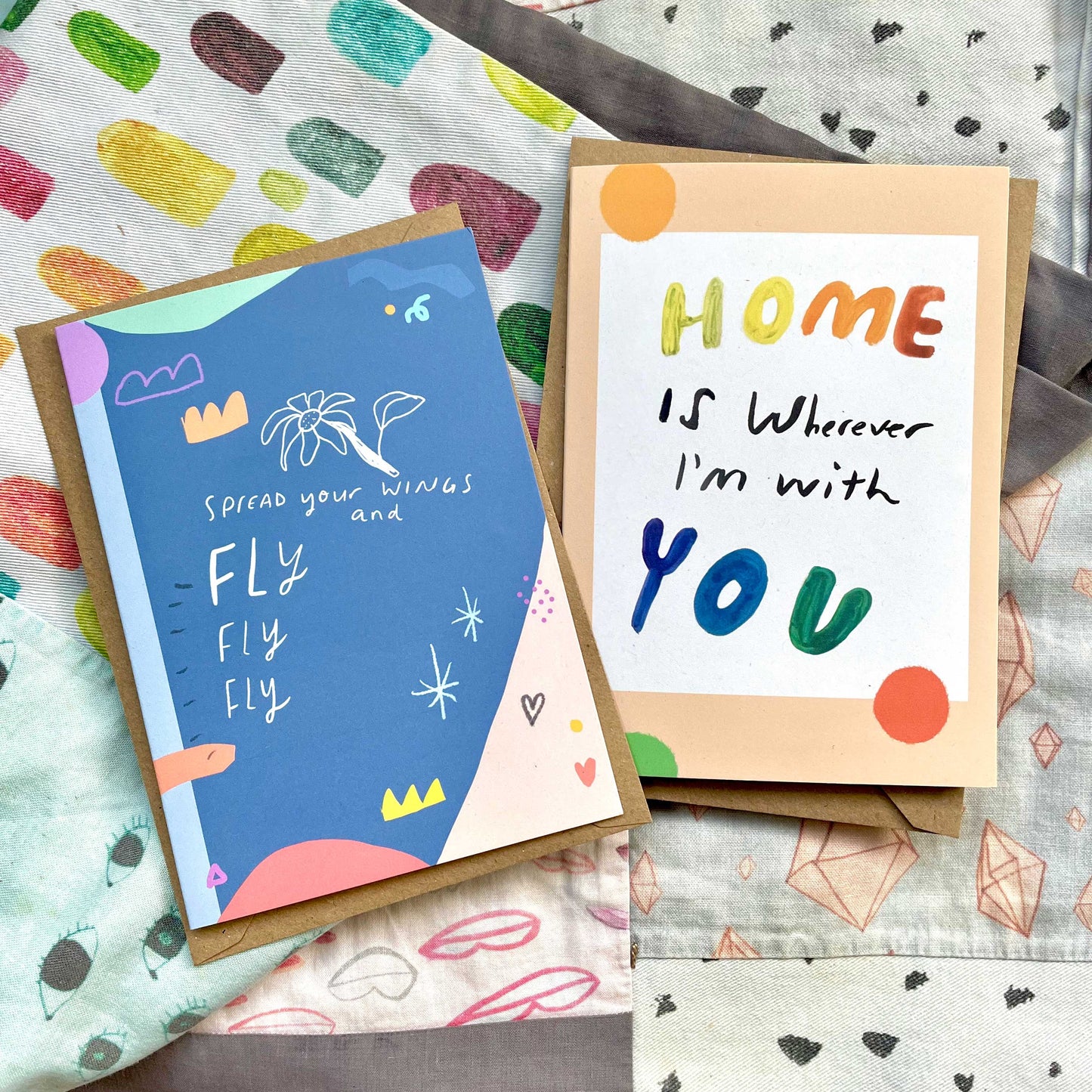 Home is wherever I'm with you card