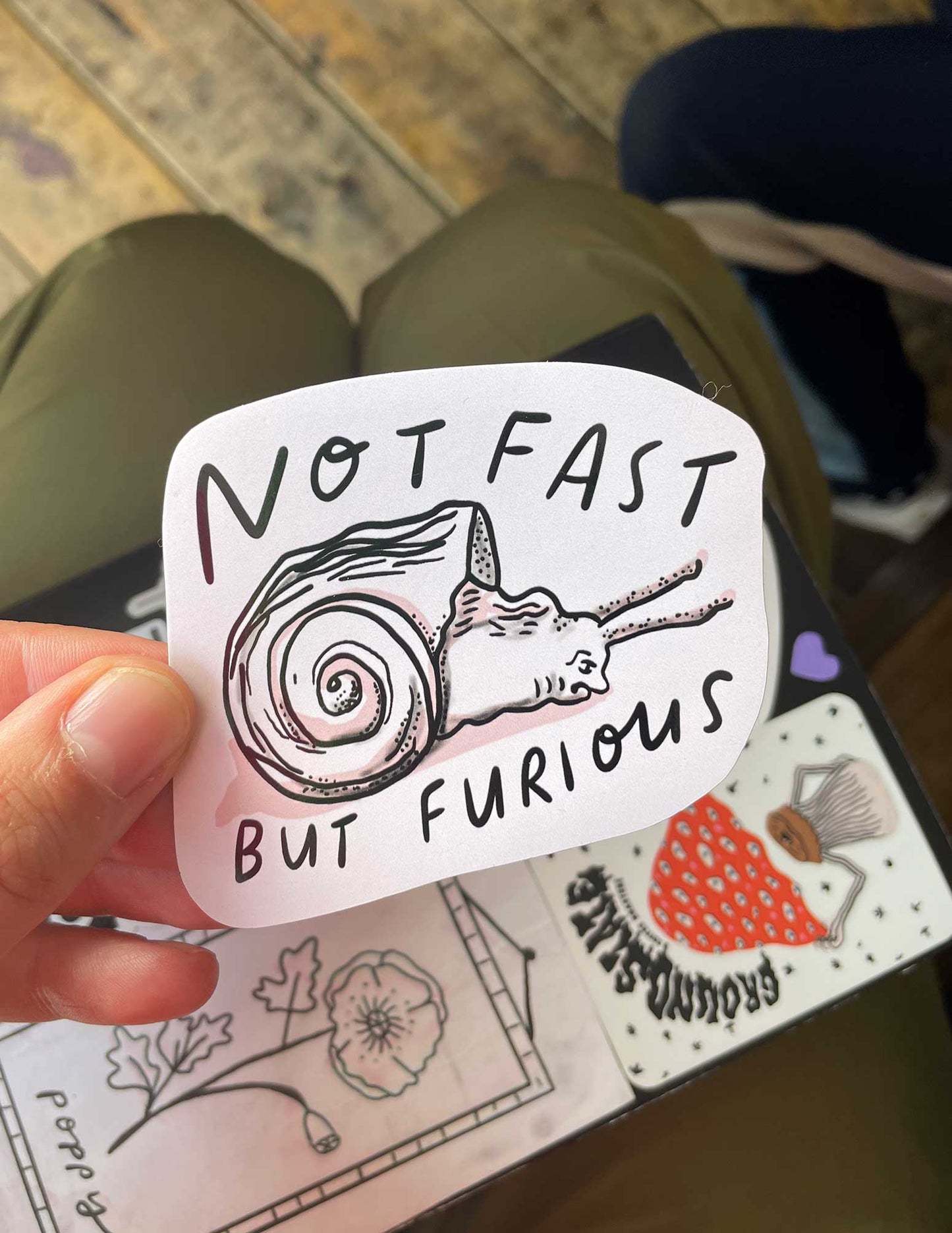 Not Fast but furious vinyl sticker
