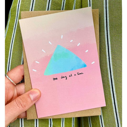 One day at a time card