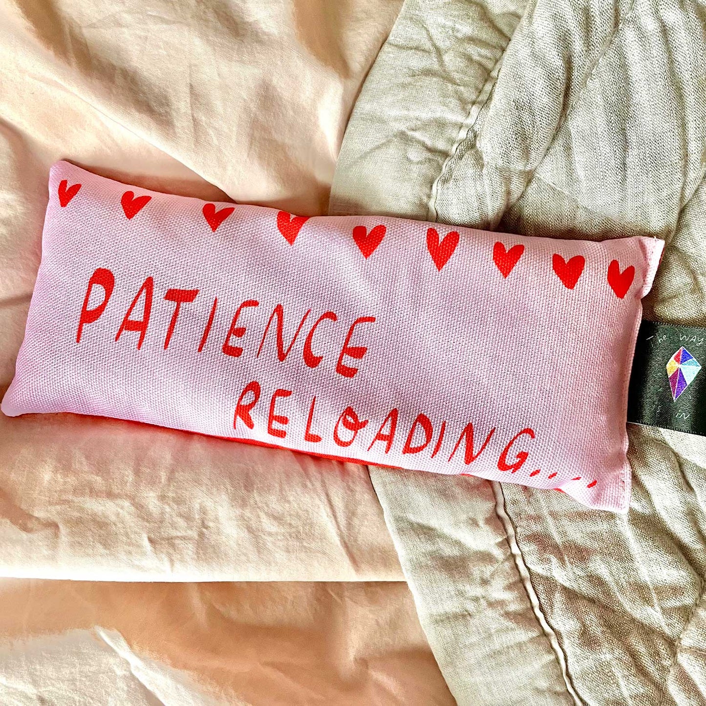 Patience Reloading Handmade Lavender Bag: for zen, meditation deep sleep and yoga