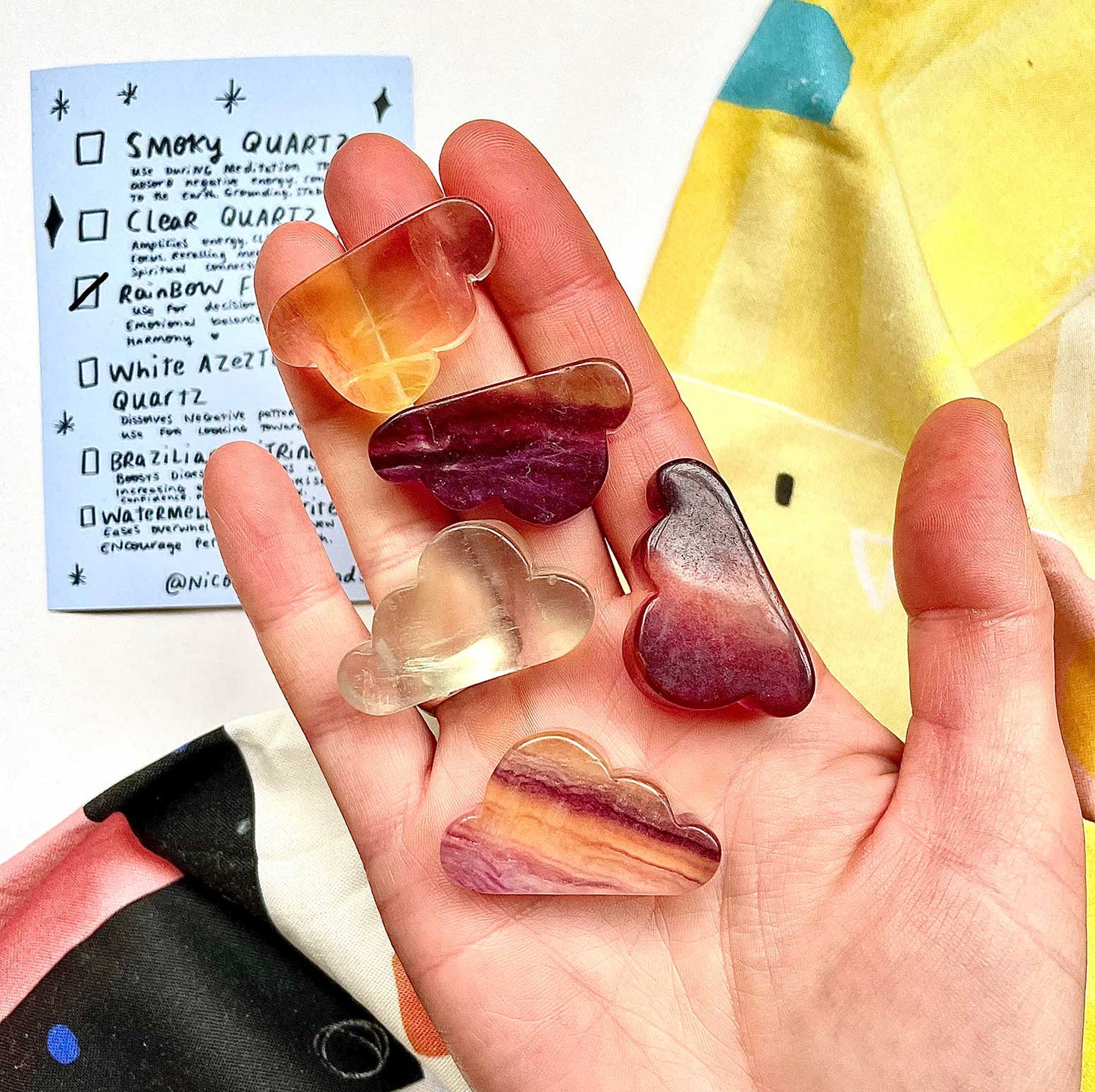 Crystal for making things a little bit better