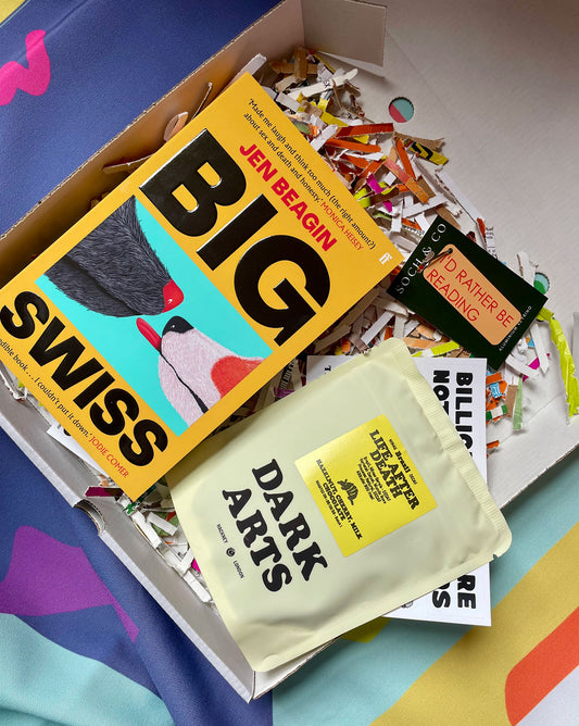 dot books book club: Number 11! BIG SWISS