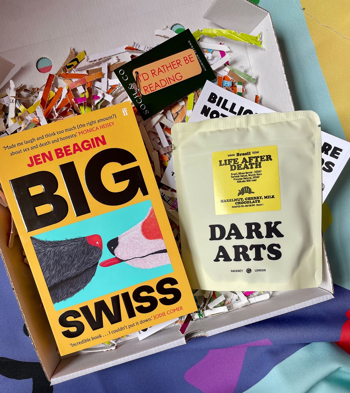 dot books book club: Number 11! BIG SWISS