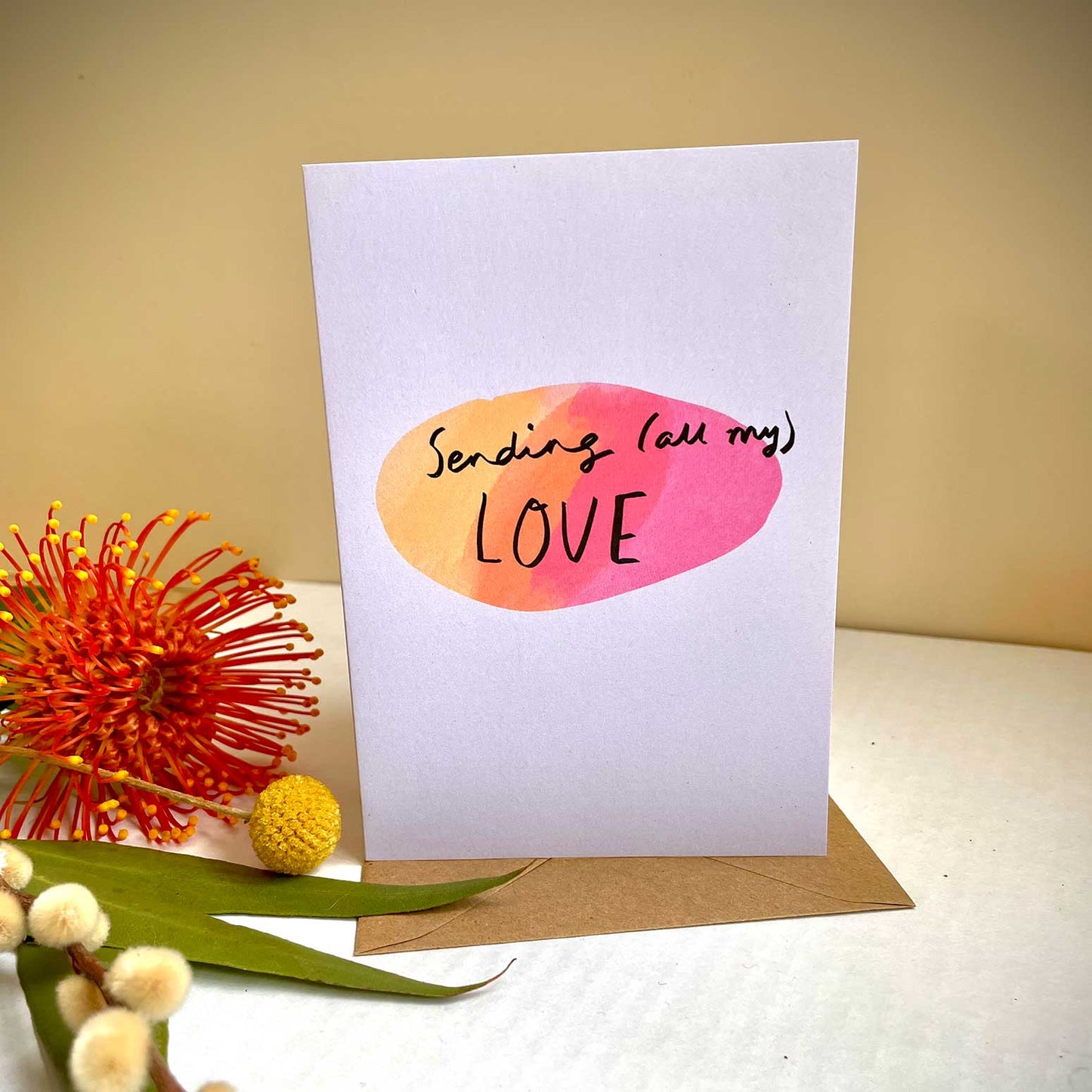 Sending (all my) love card