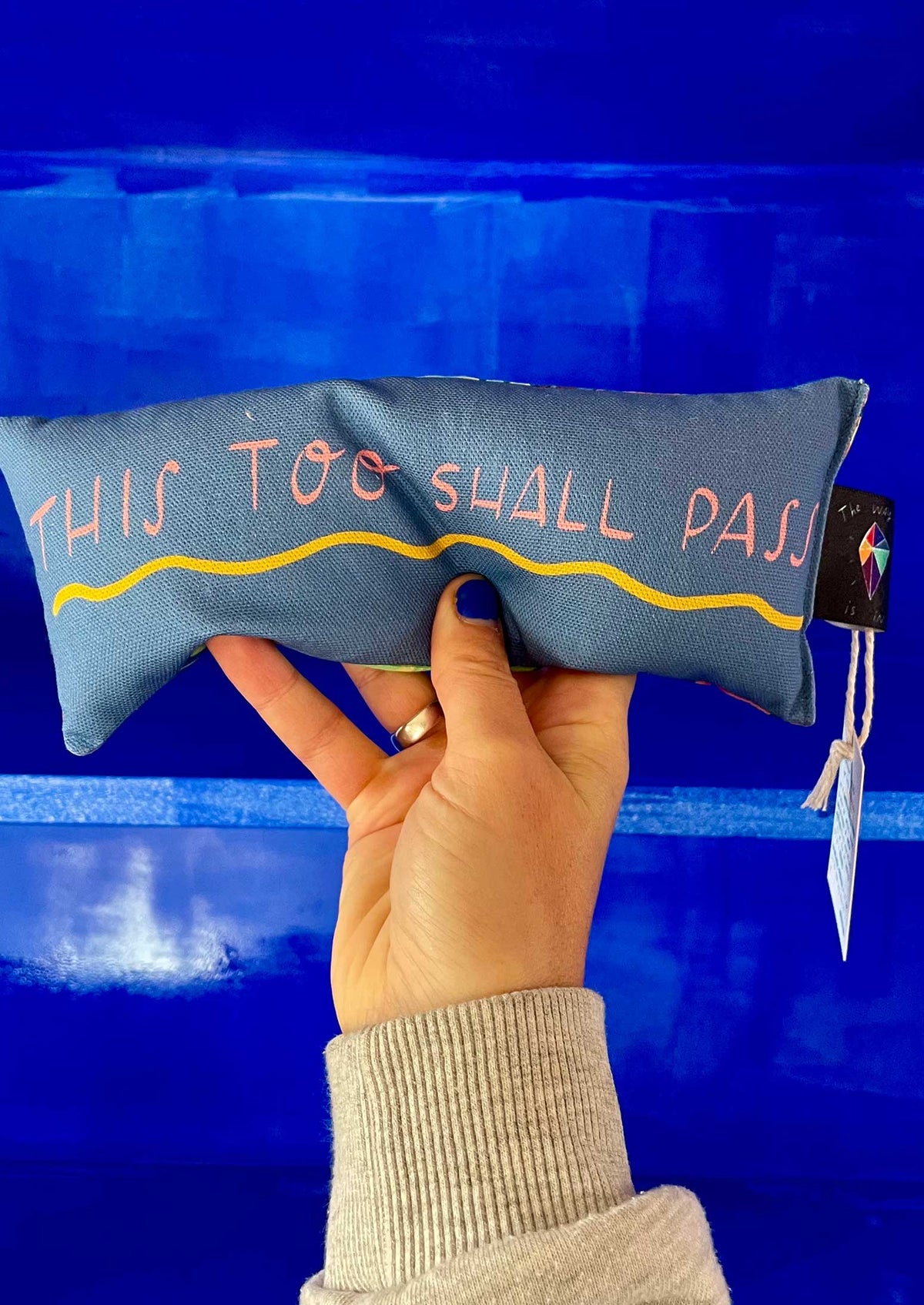 This Too Shall Pass Lavender Bag: for zen, meditation deep sleep and yoga