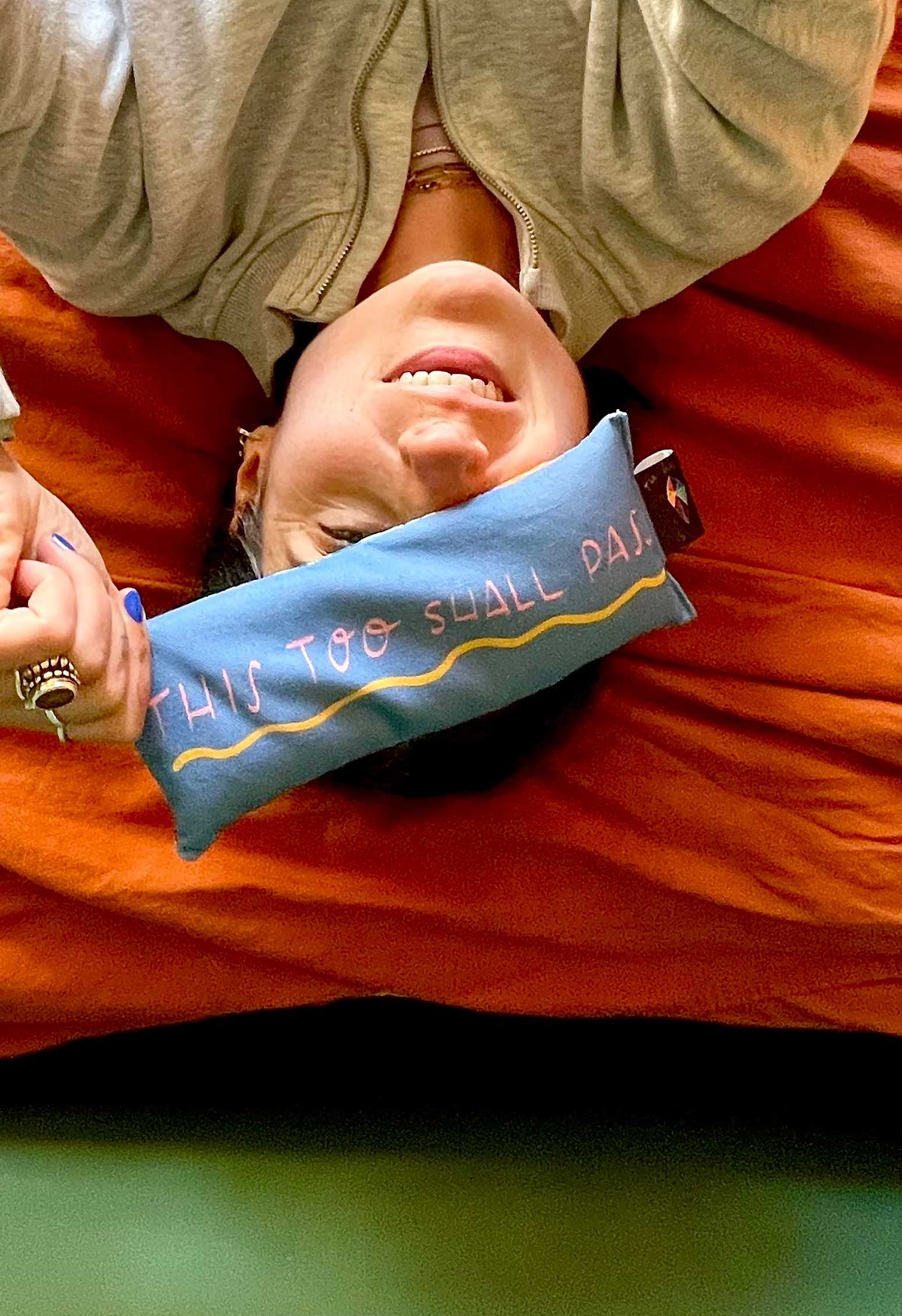 This Too Shall Pass Lavender Bag: for zen, meditation deep sleep and yoga
